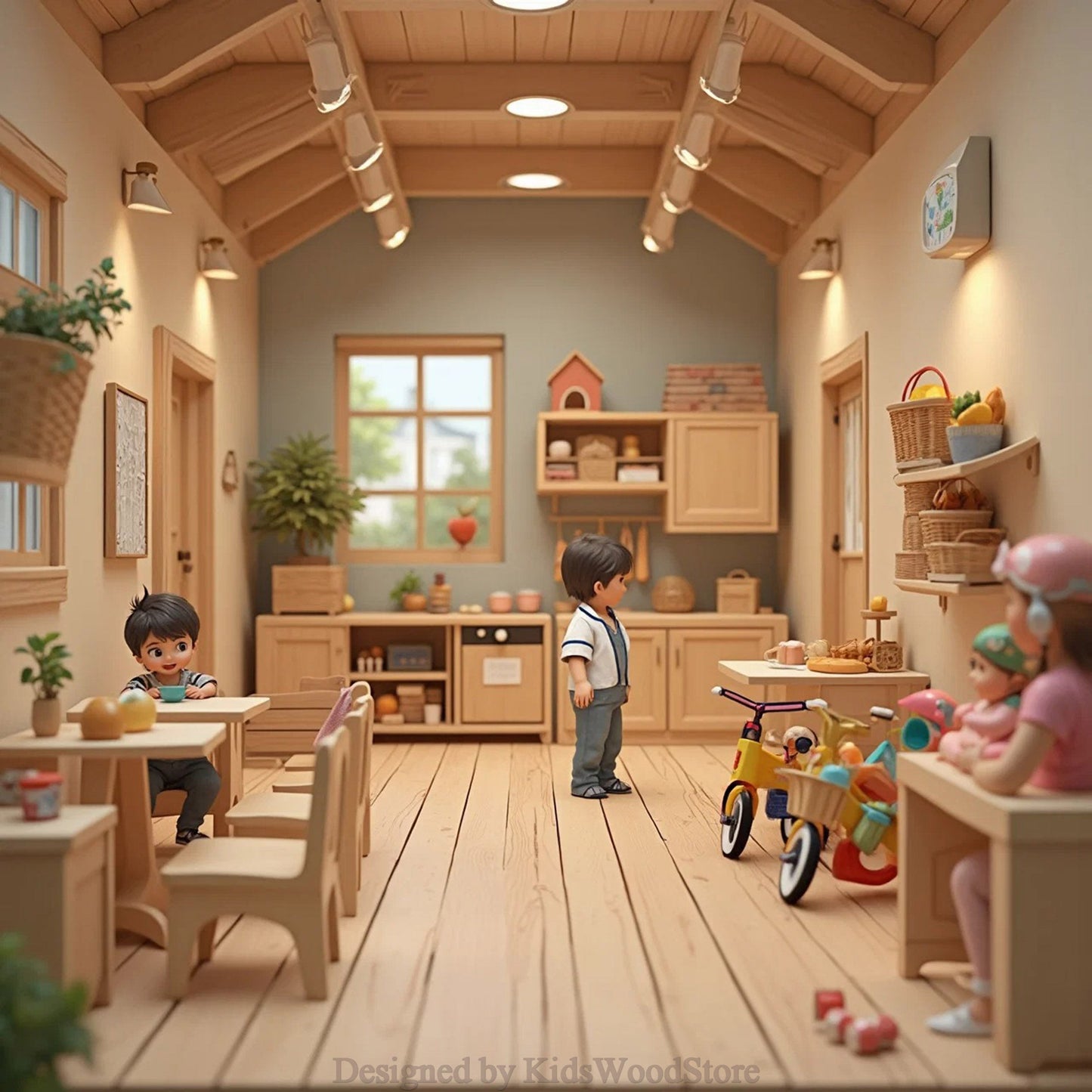 Kids Wood Store - Benzersiz Ahşap Çocuk Mobilyaları ve Oyun Alanları