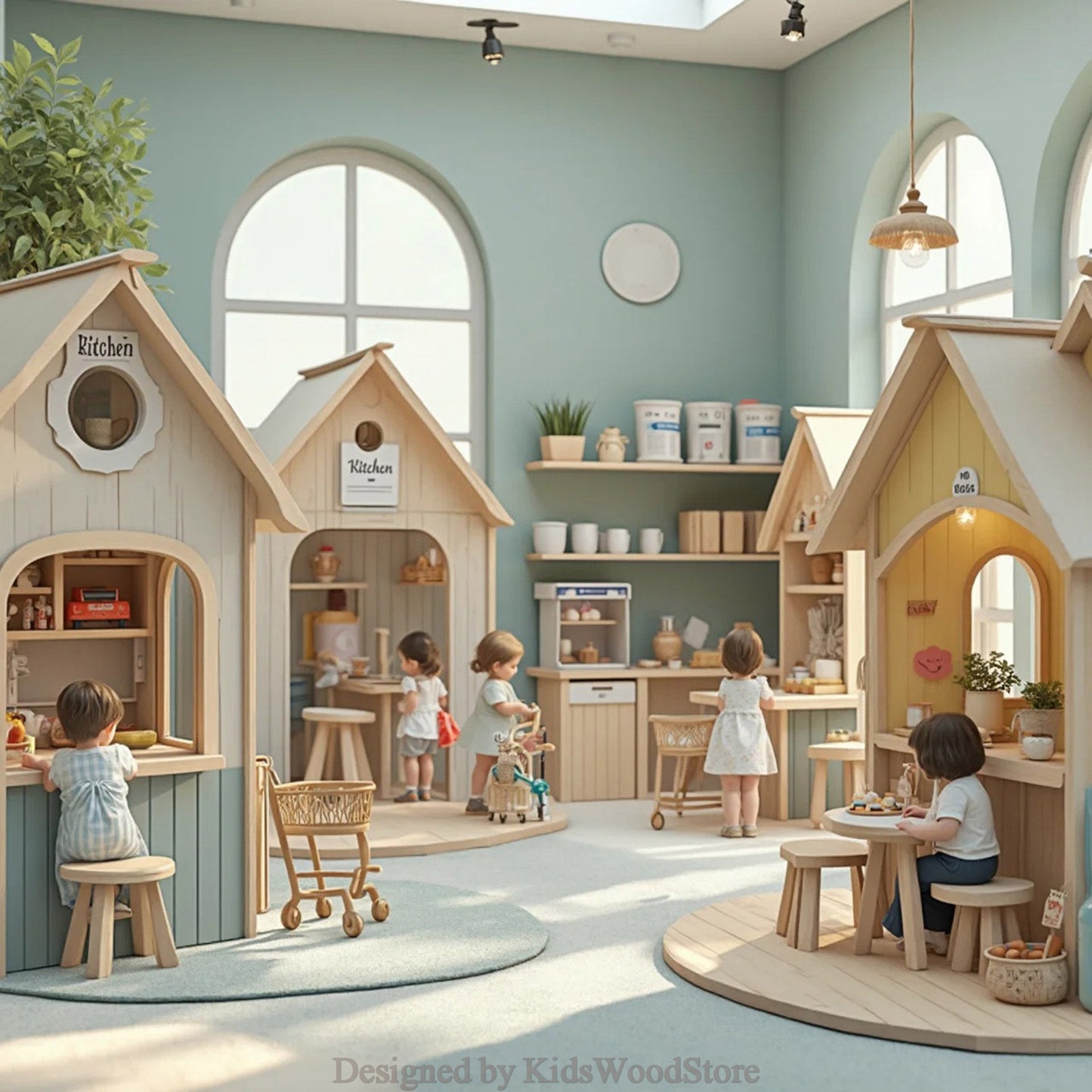 Kids Wood Store – Einzigartige Kindermöbel und Spielbereiche aus Holz