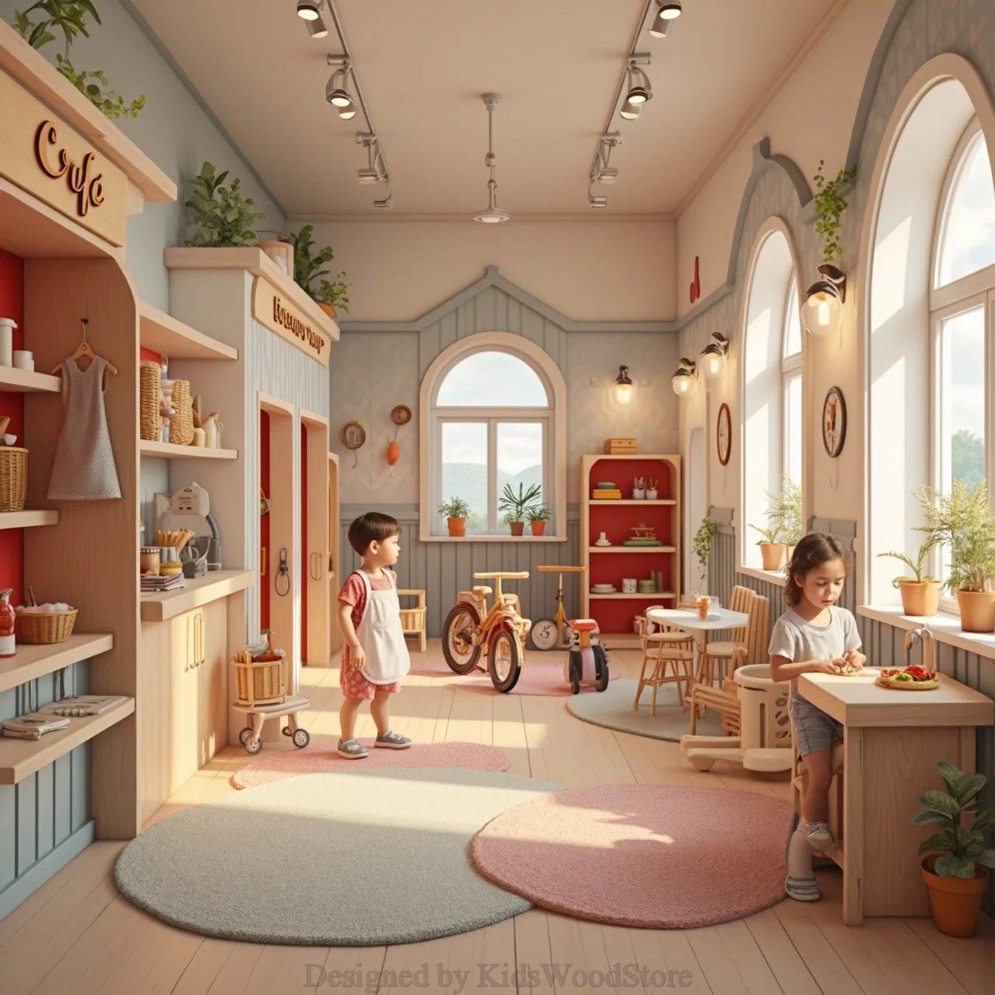 Kids Wood Store - Unique Wooden Children's Furniture and Play Areas