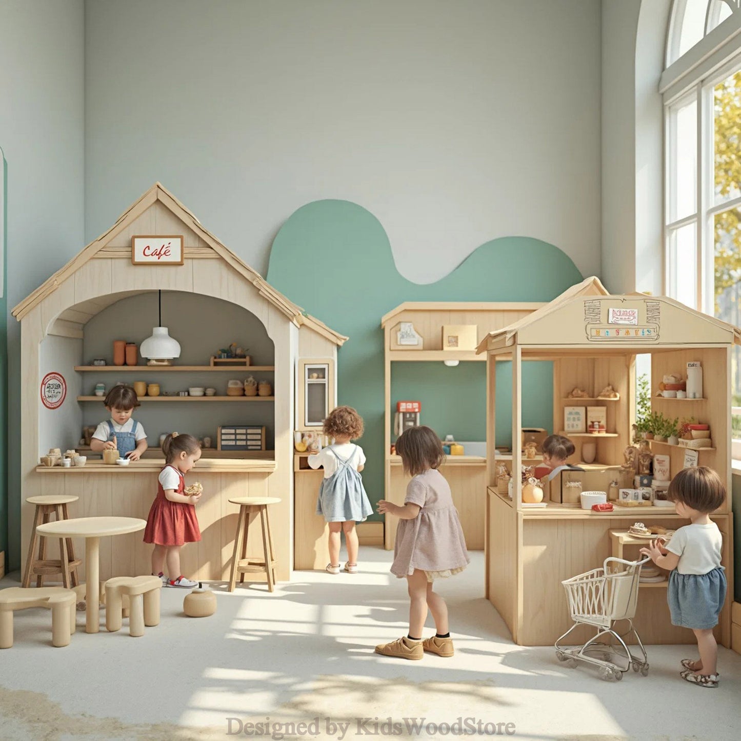 Kids Wood Store - Unique Wooden Children's Furniture and Play Areas