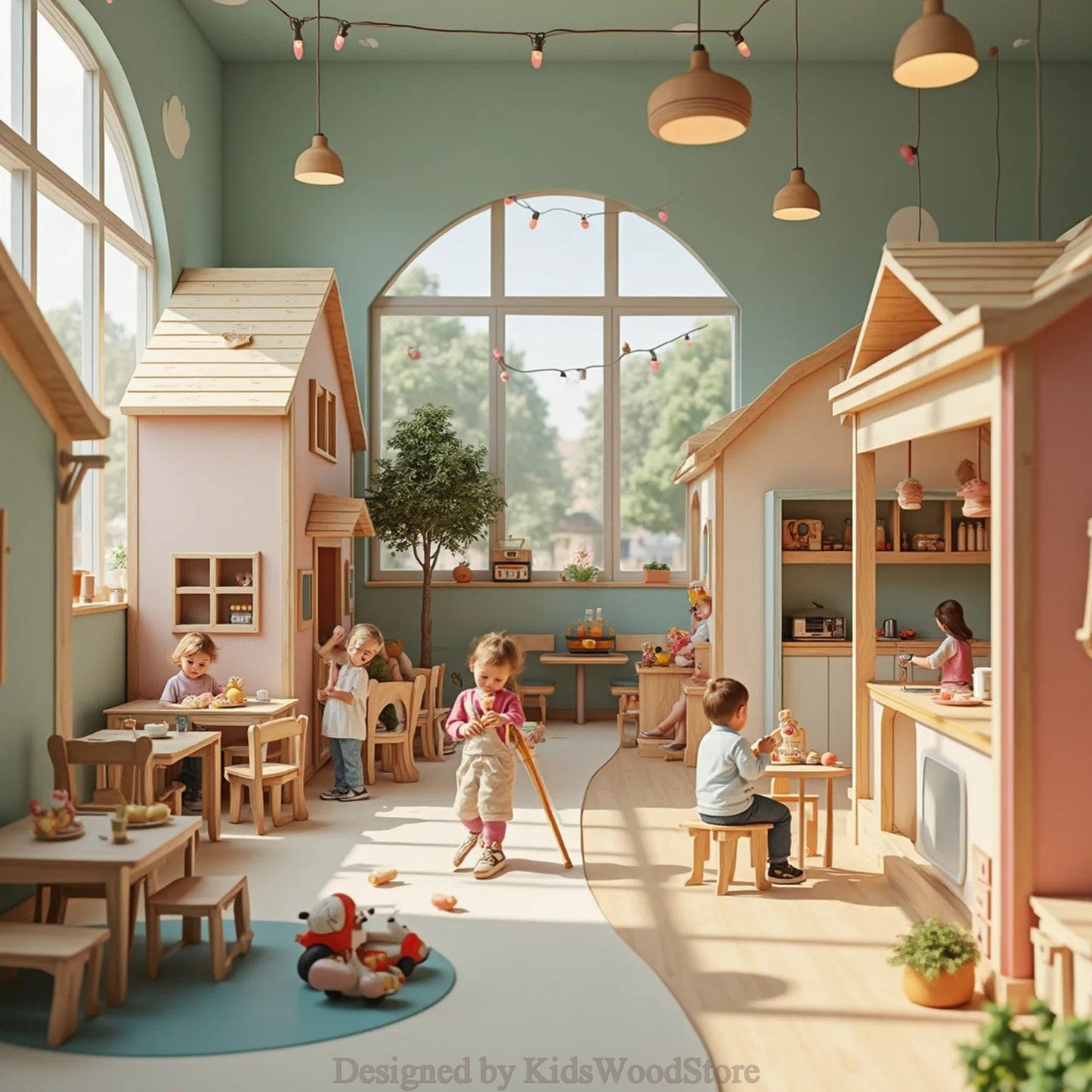 Kids Wood Store - Benzersiz Ahşap Çocuk Mobilyaları ve Oyun Alanları