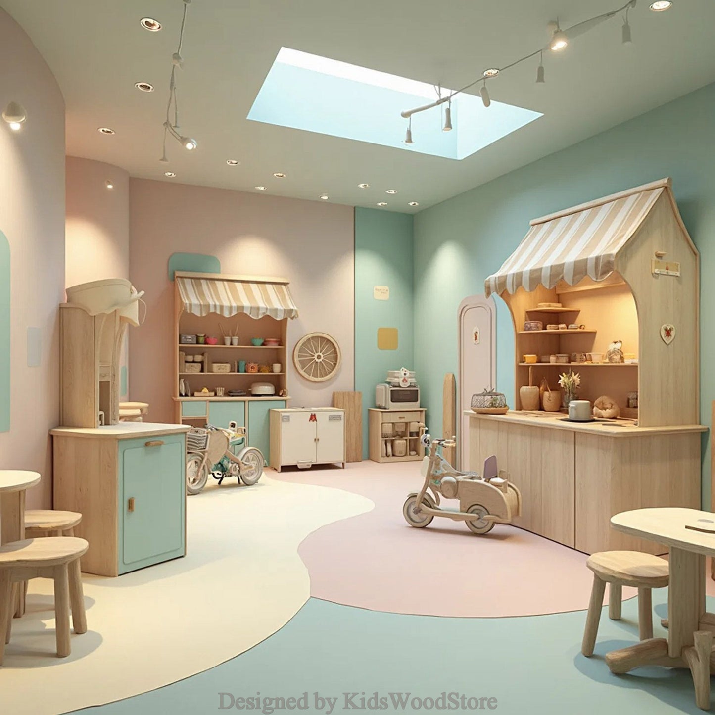 Kids Wood Store – Einzigartige Kindermöbel und Spielbereiche aus Holz