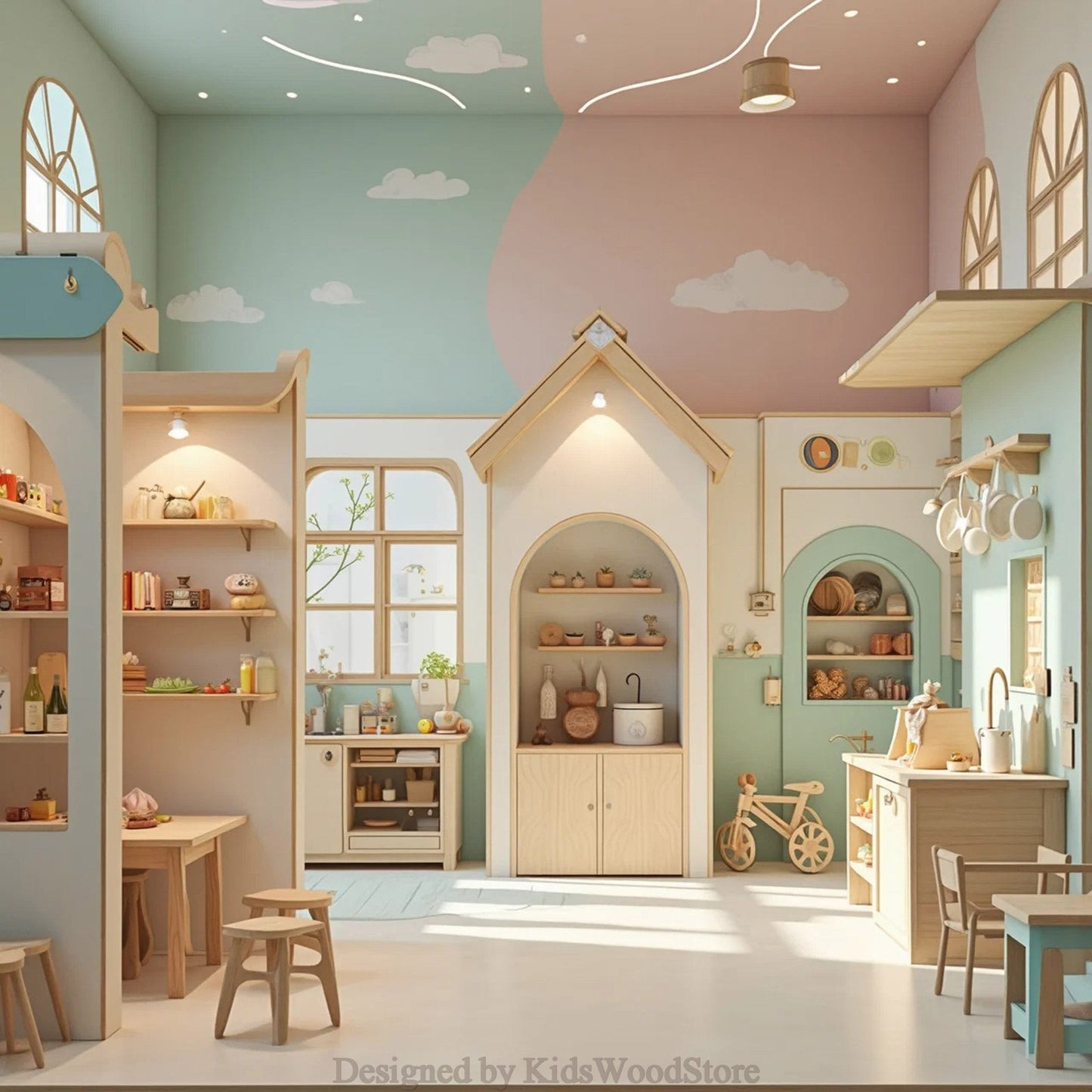 Kids Wood Store - Unique Wooden Children's Furniture and Play Areas