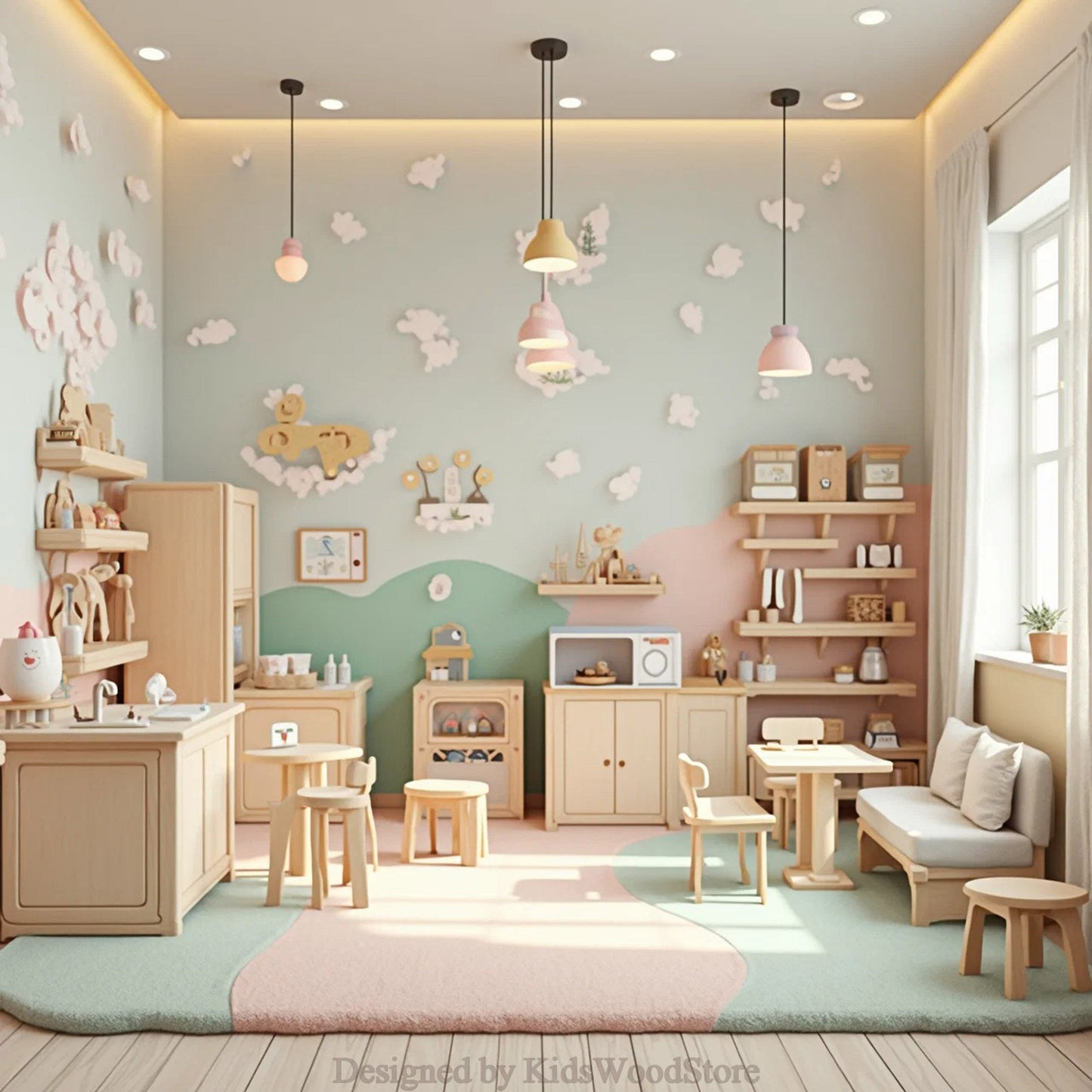 Kids Wood Store - Benzersiz Ahşap Çocuk Mobilyaları ve Oyun Alanları