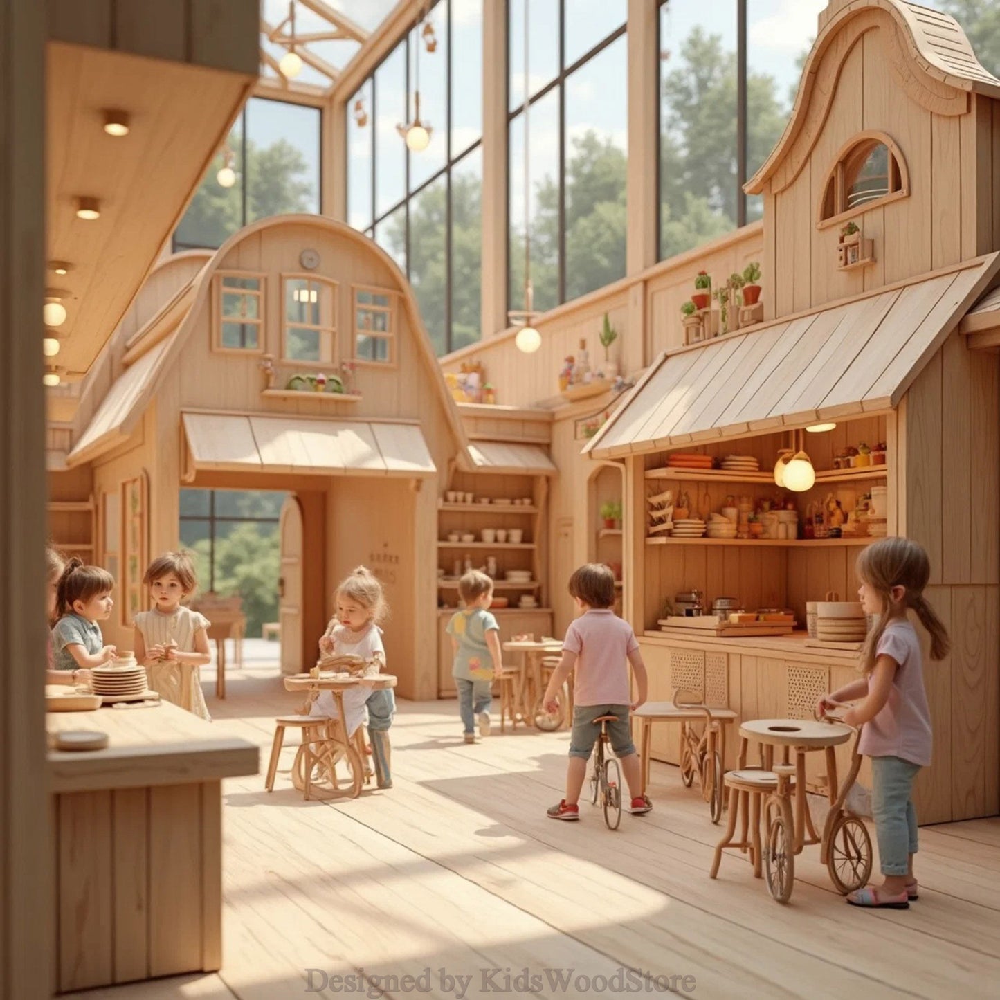 Kids Wood Store - Benzersiz Ahşap Çocuk Mobilyaları ve Oyun Alanları