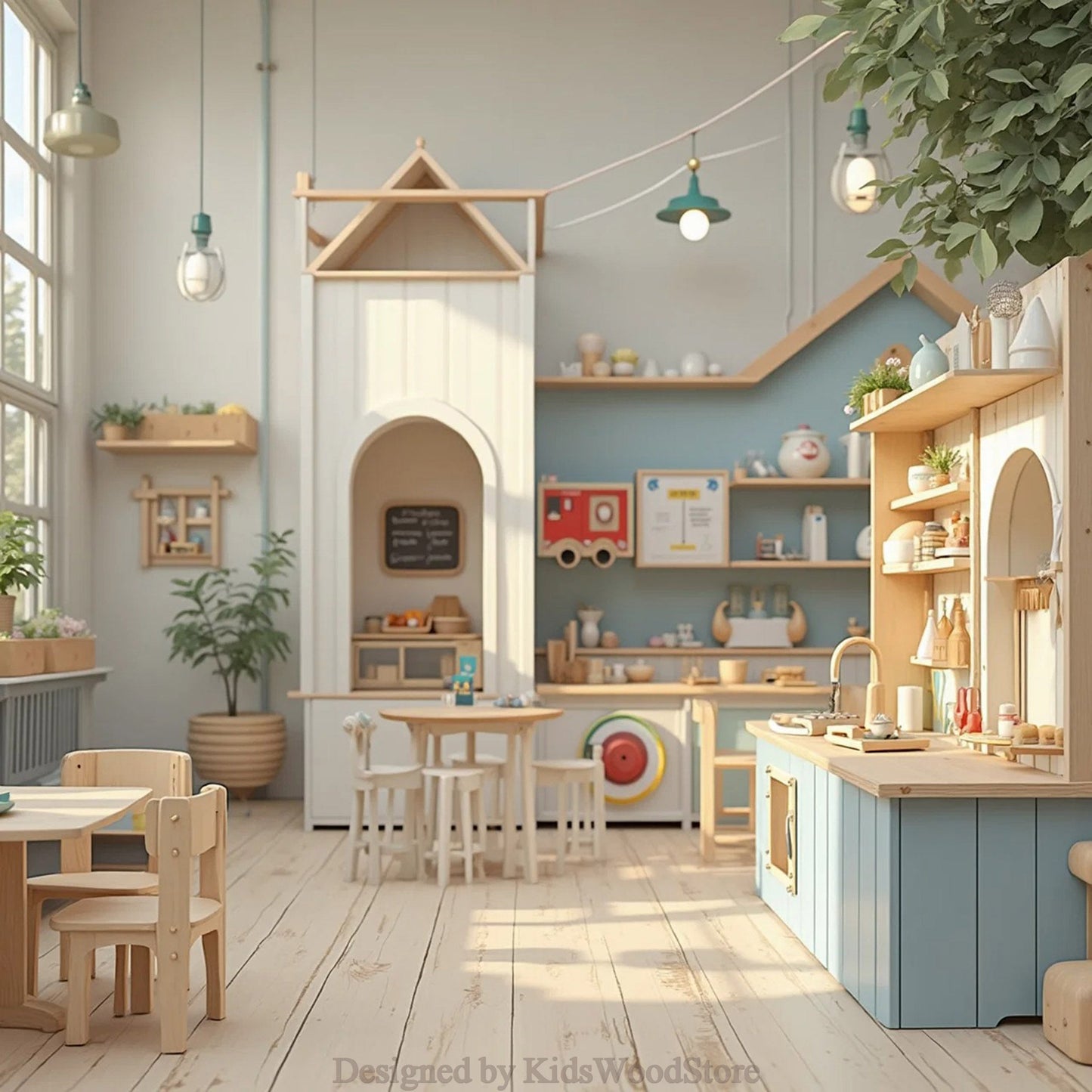 Kids Wood Store – Einzigartige Kindermöbel und Spielbereiche aus Holz