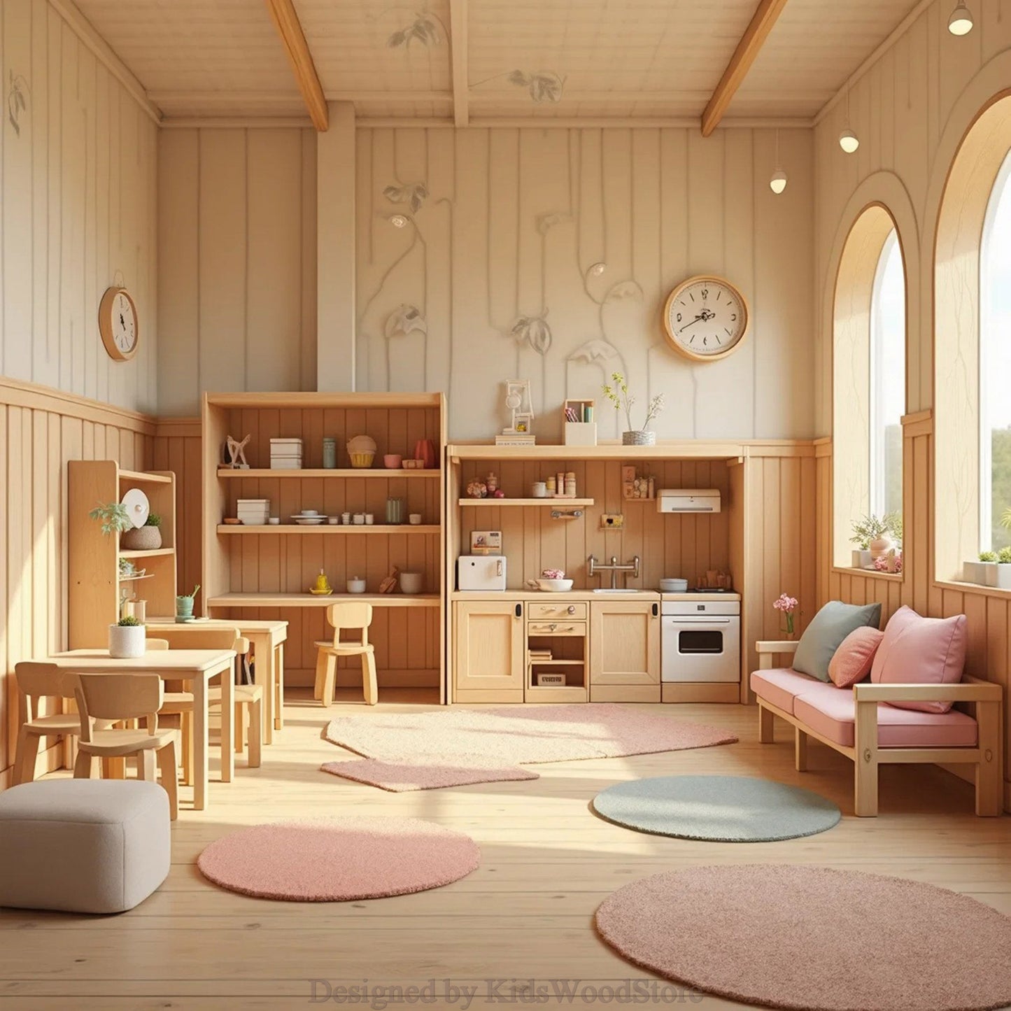 Kids Wood Store - Unique Wooden Children's Furniture and Play Areas