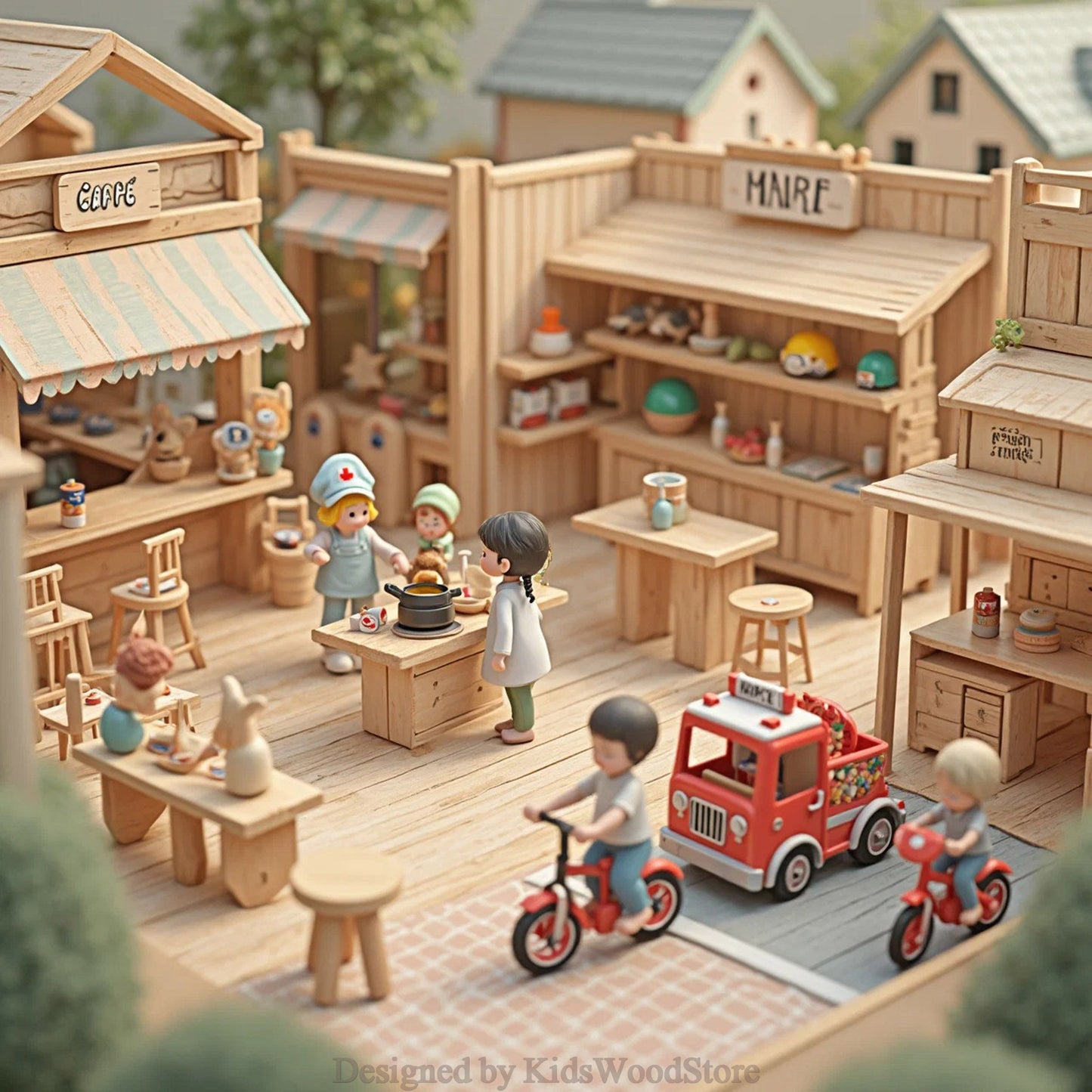 Kids Wood Store - Unique Wooden Children's Furniture and Play Areas