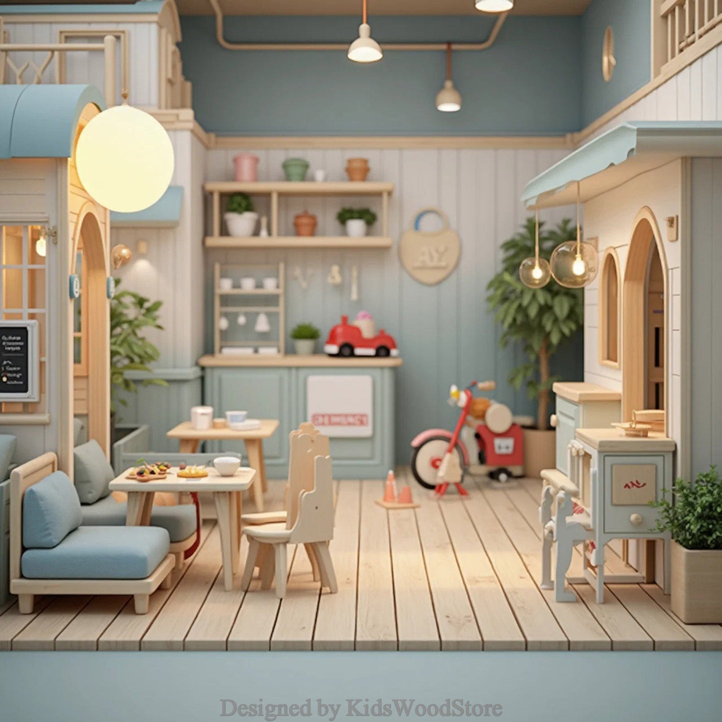 Kids Wood Store - Benzersiz Ahşap Çocuk Mobilyaları ve Oyun Alanları