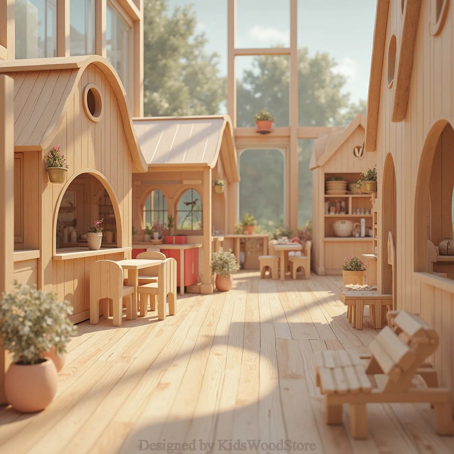 Kids Wood Store - Unique Wooden Children's Furniture and Play Areas