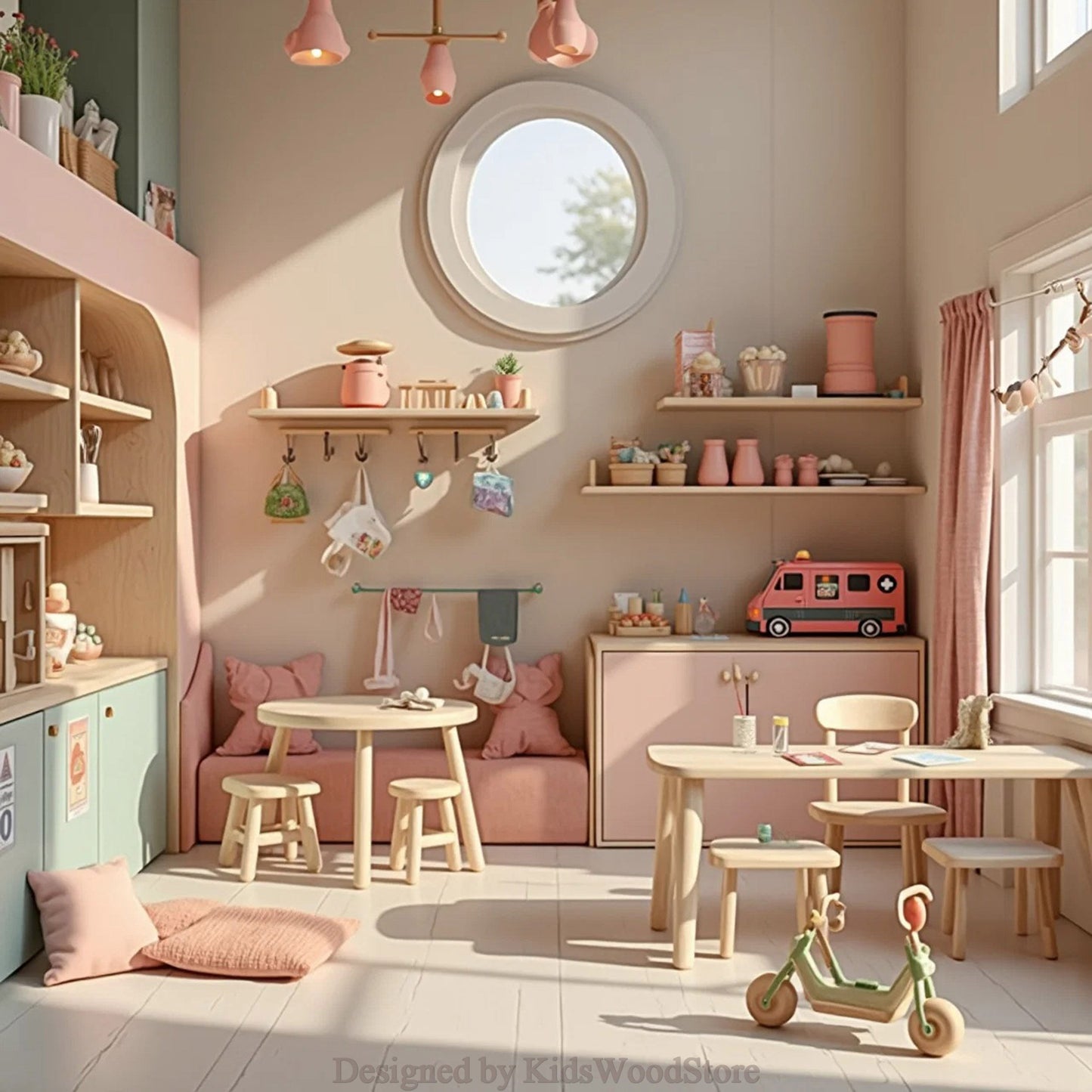 Kids Wood Store - Benzersiz Ahşap Çocuk Mobilyaları ve Oyun Alanları