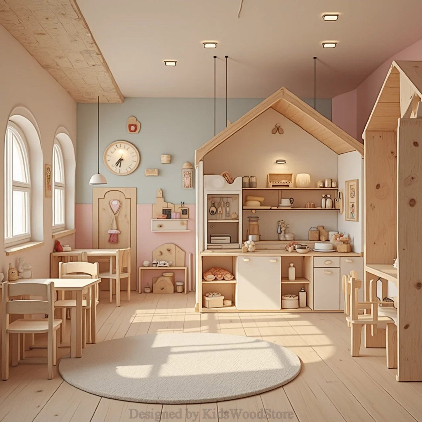 Kids Wood Store – Einzigartige Kindermöbel und Spielbereiche aus Holz