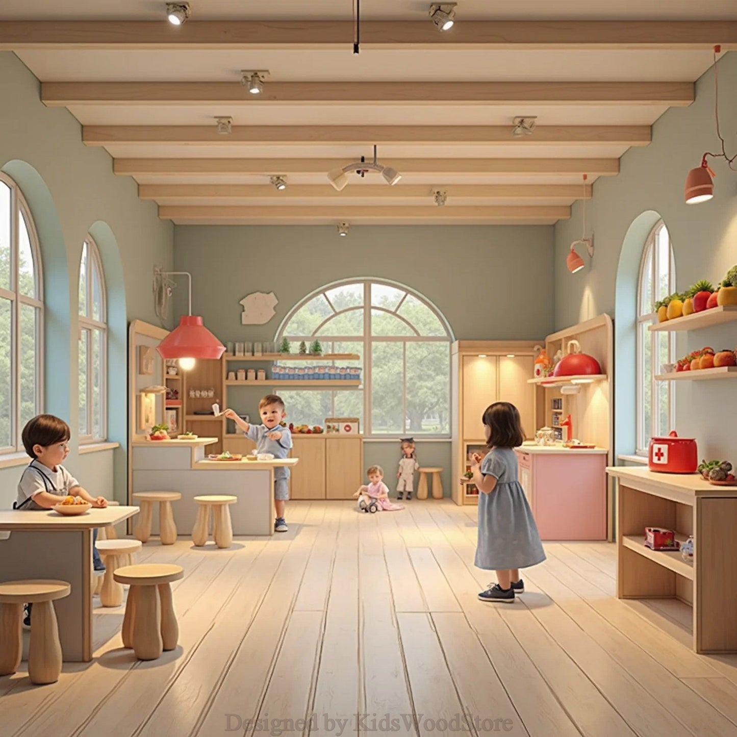 Kids Wood Store - Benzersiz Ahşap Çocuk Mobilyaları ve Oyun Alanları