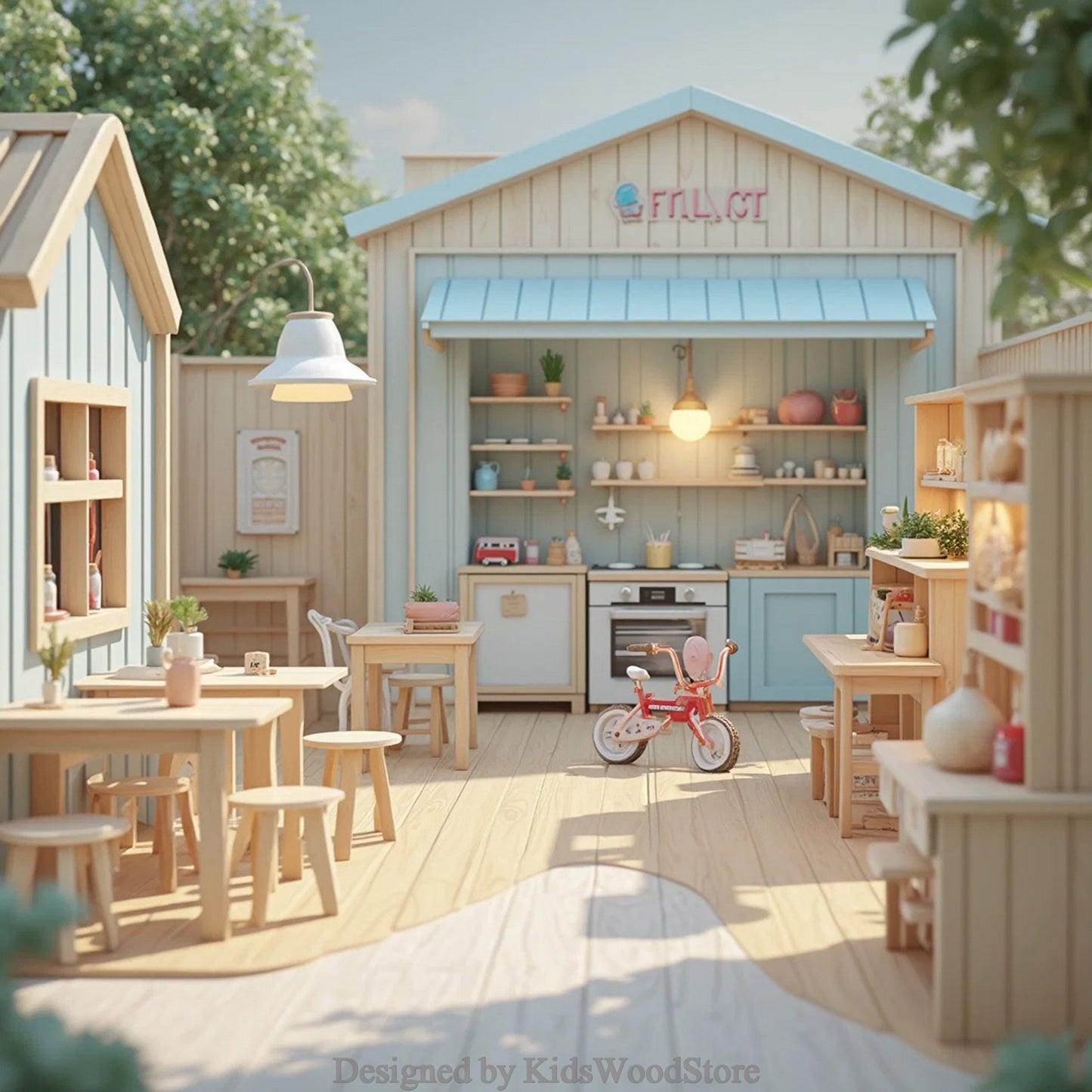 Kids Wood Store - Benzersiz Ahşap Çocuk Mobilyaları ve Oyun Alanları