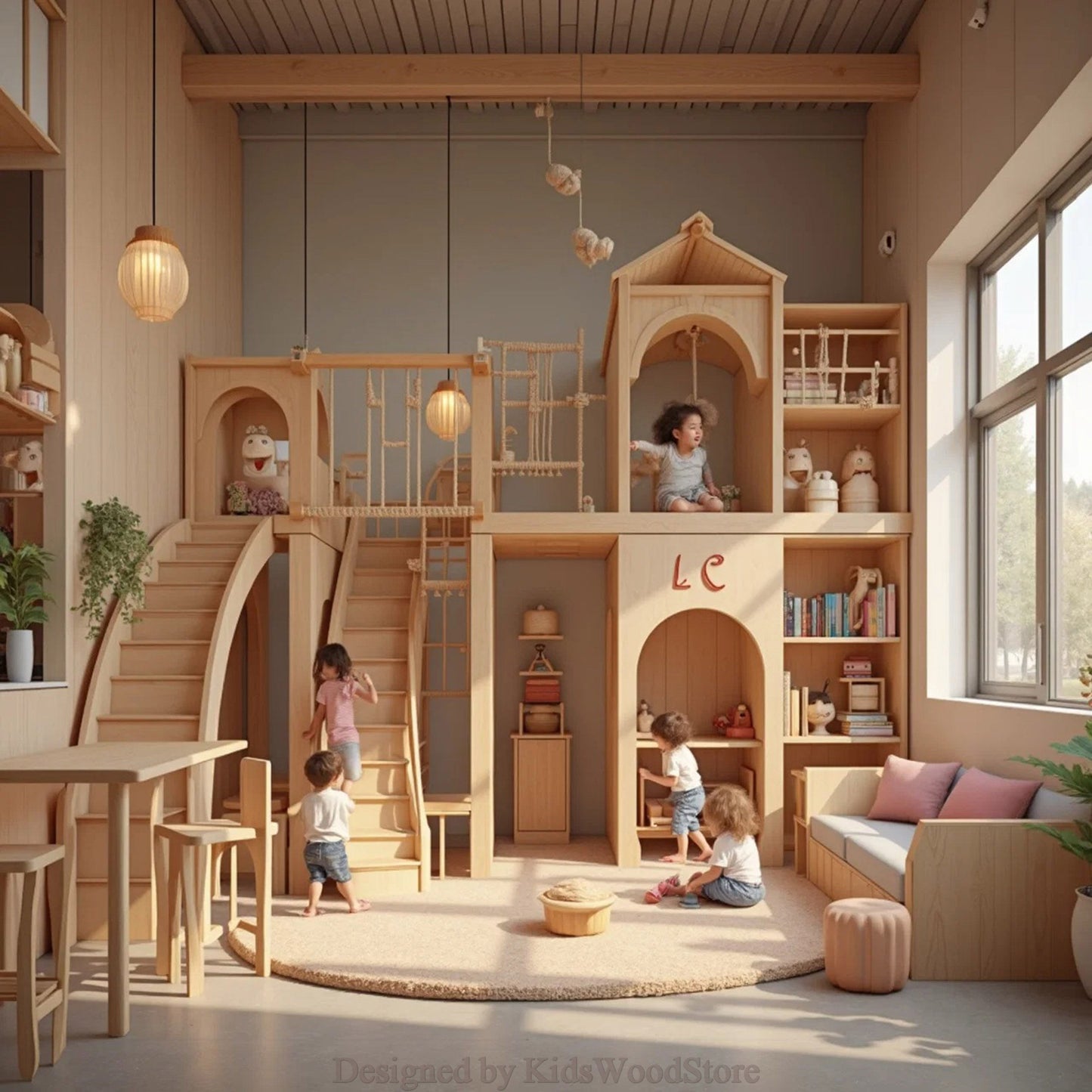 Kids Wood Store - Unique Wooden Children's Furniture and Play Areas