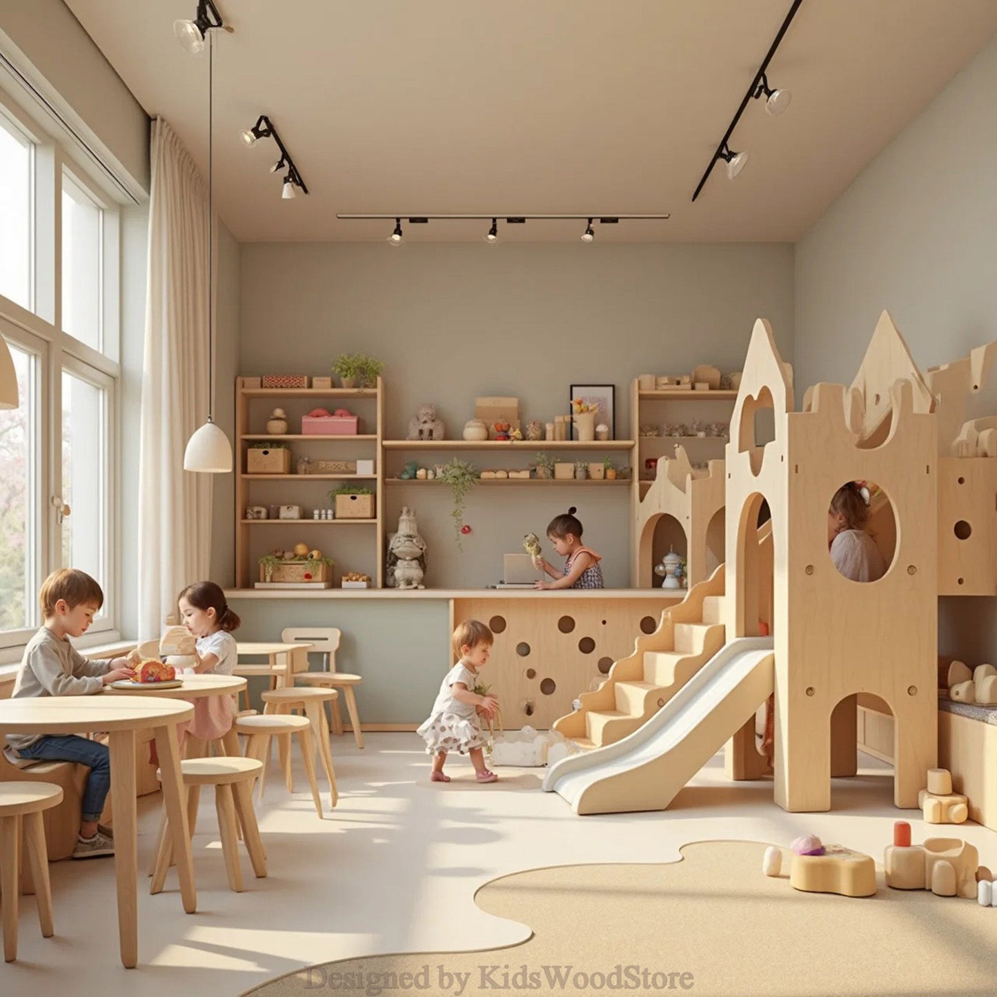 Kids Wood Store - Benzersiz Ahşap Çocuk Mobilyaları ve Oyun Alanları