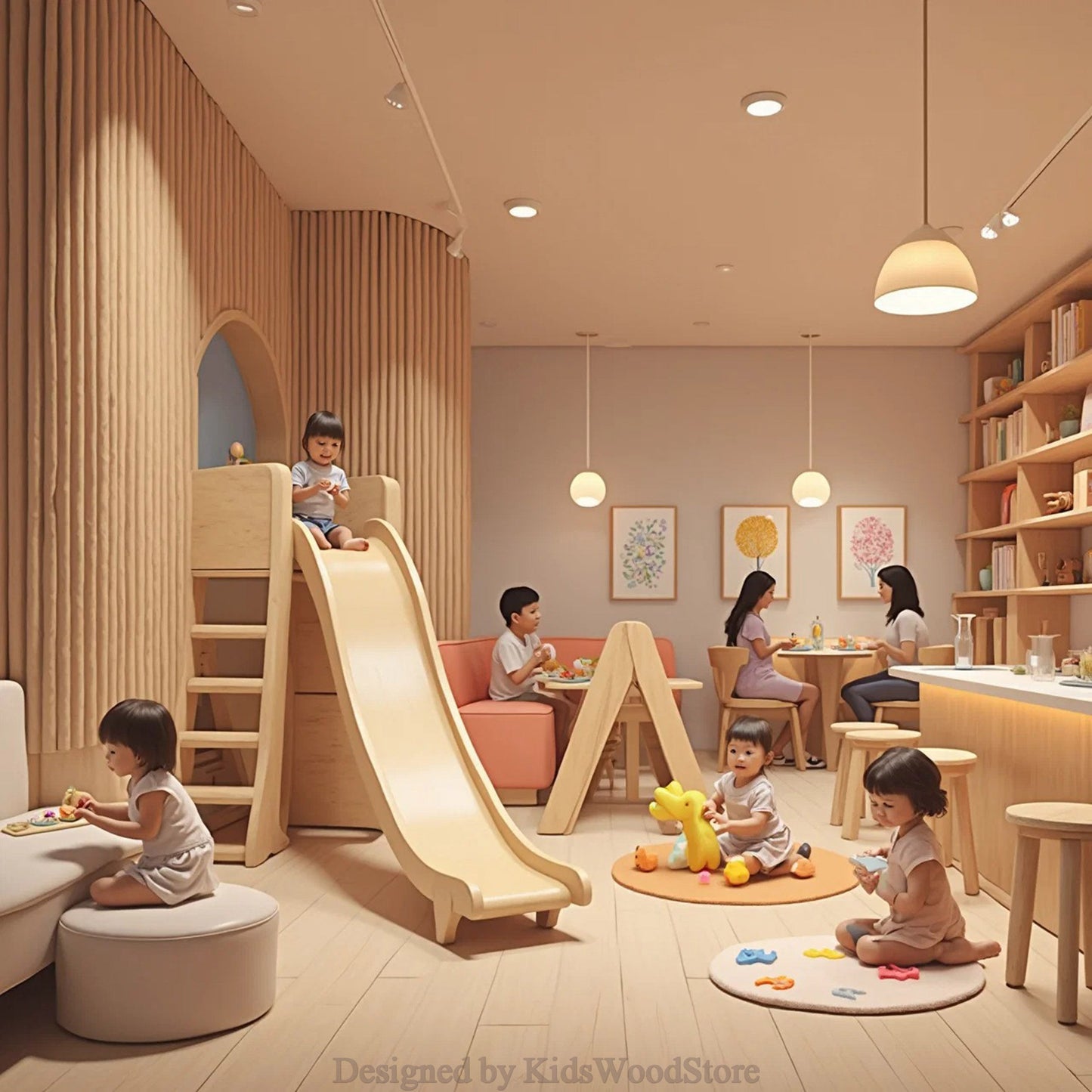 Kids Wood Store - Benzersiz Ahşap Çocuk Mobilyaları ve Oyun Alanları