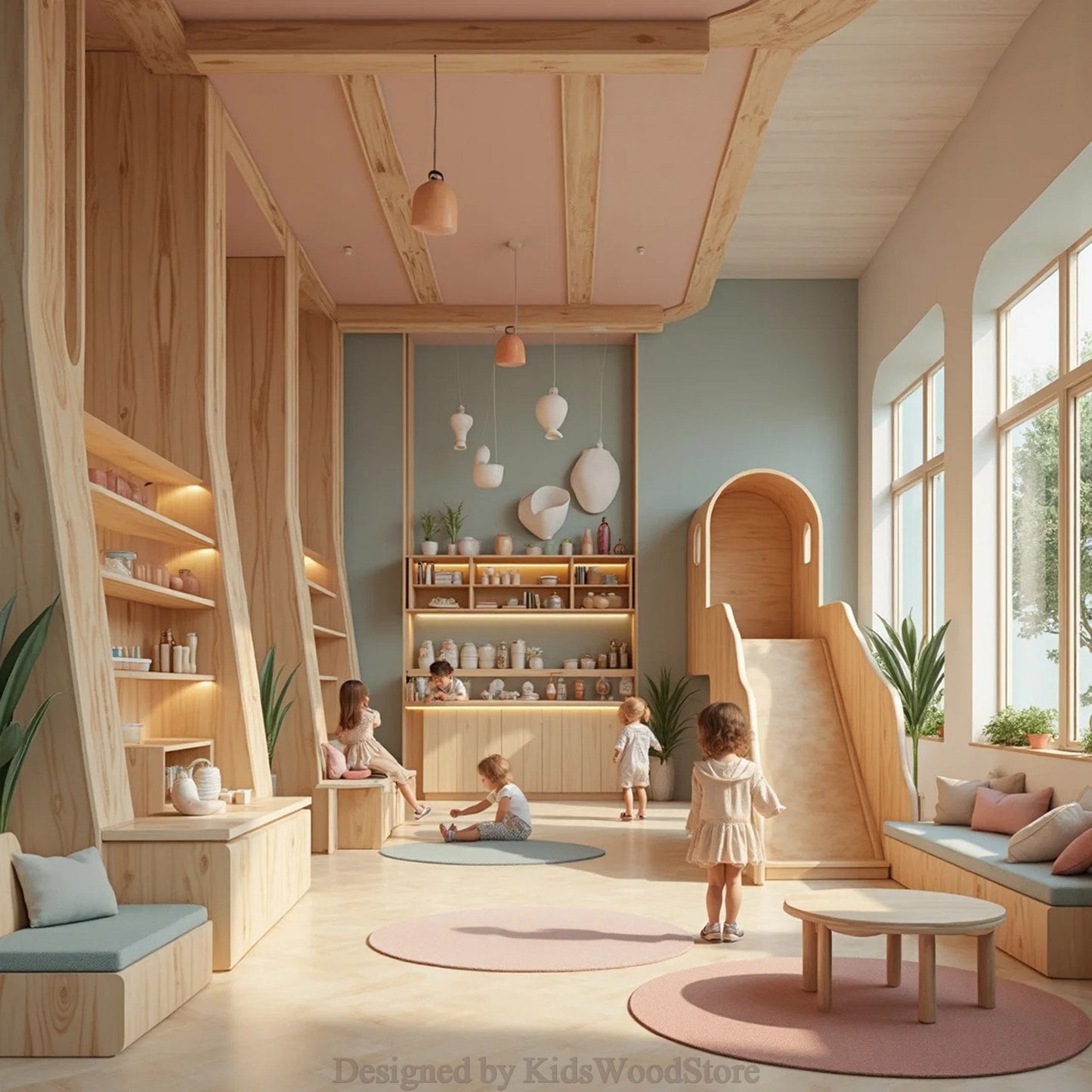 Kids Wood Store - Unique Wooden Children's Furniture and Play Areas