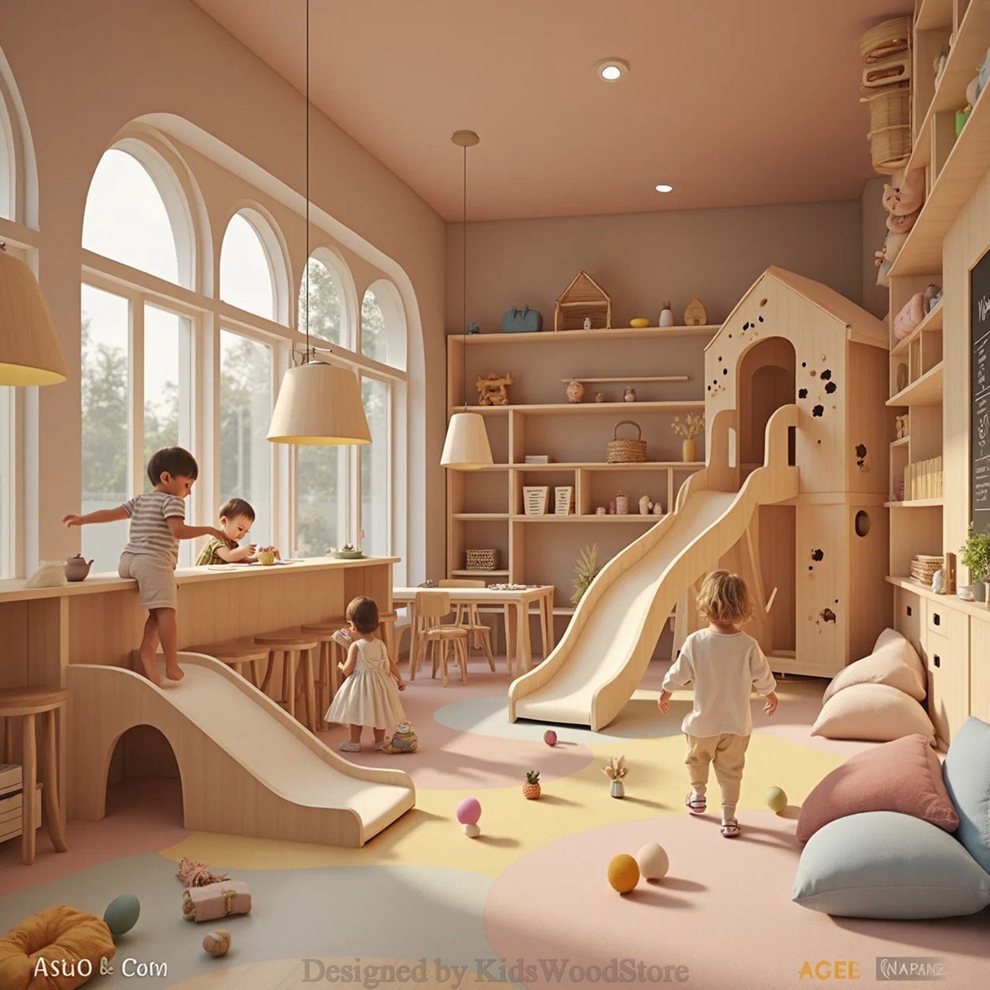 Kids Wood Store - Unique Wooden Children's Furniture and Play Areas