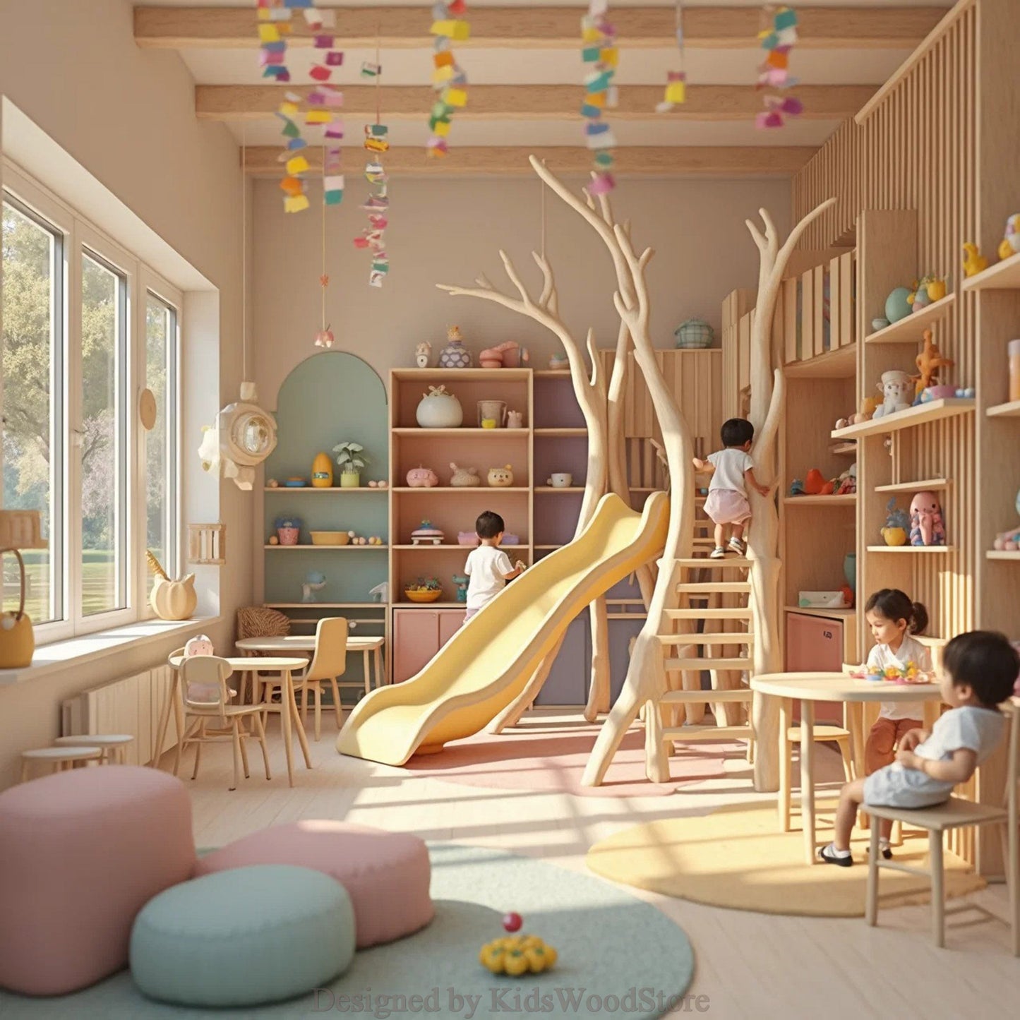 Kids Wood Store - Unique Wooden Children's Furniture and Play Areas