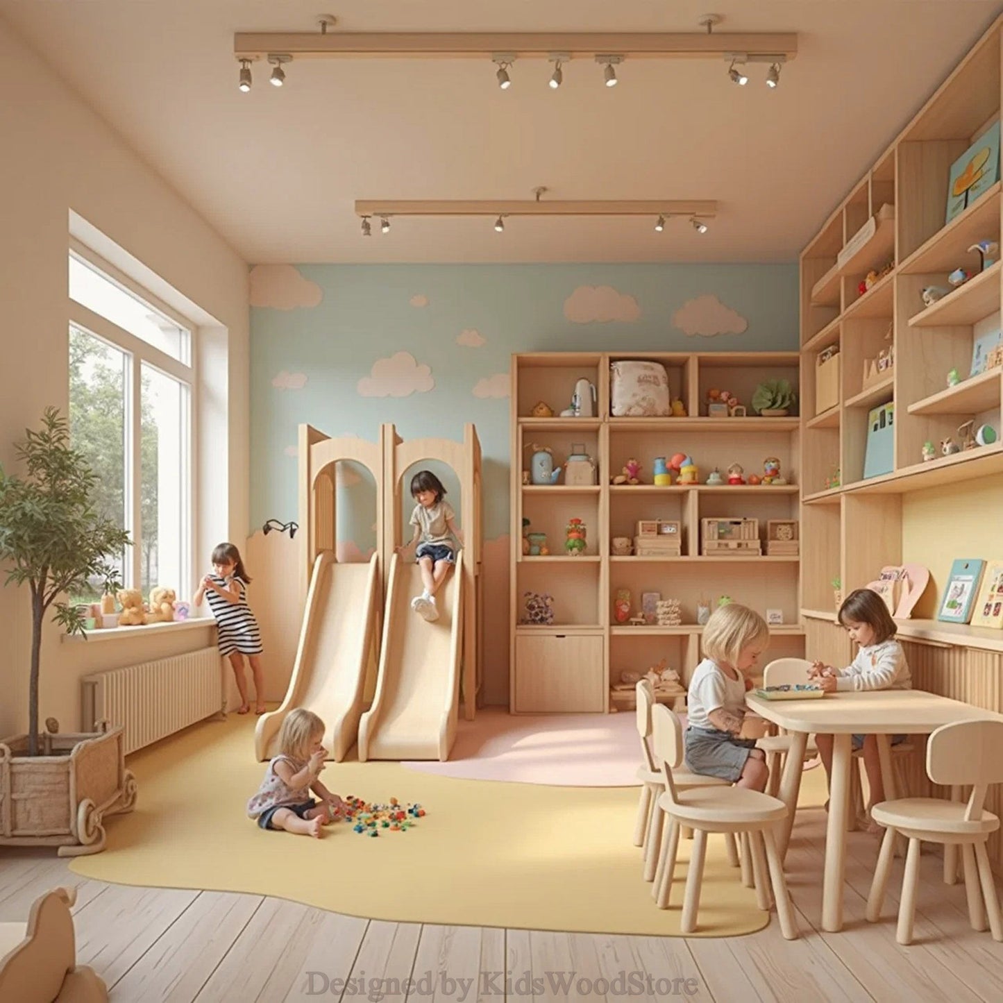 Kids Wood Store – Einzigartige Kindermöbel und Spielbereiche aus Holz