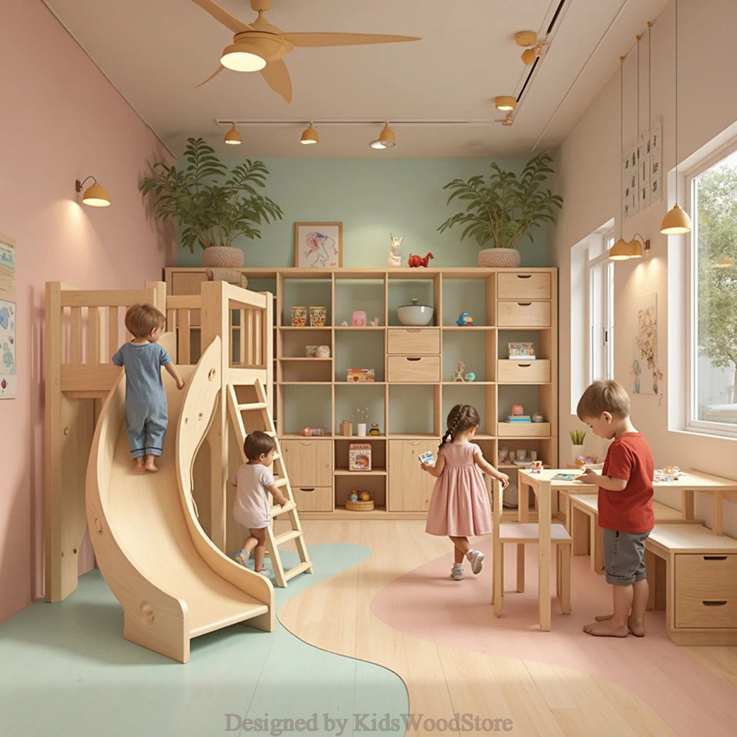 Kids Wood Store – Einzigartige Kindermöbel und Spielbereiche aus Holz