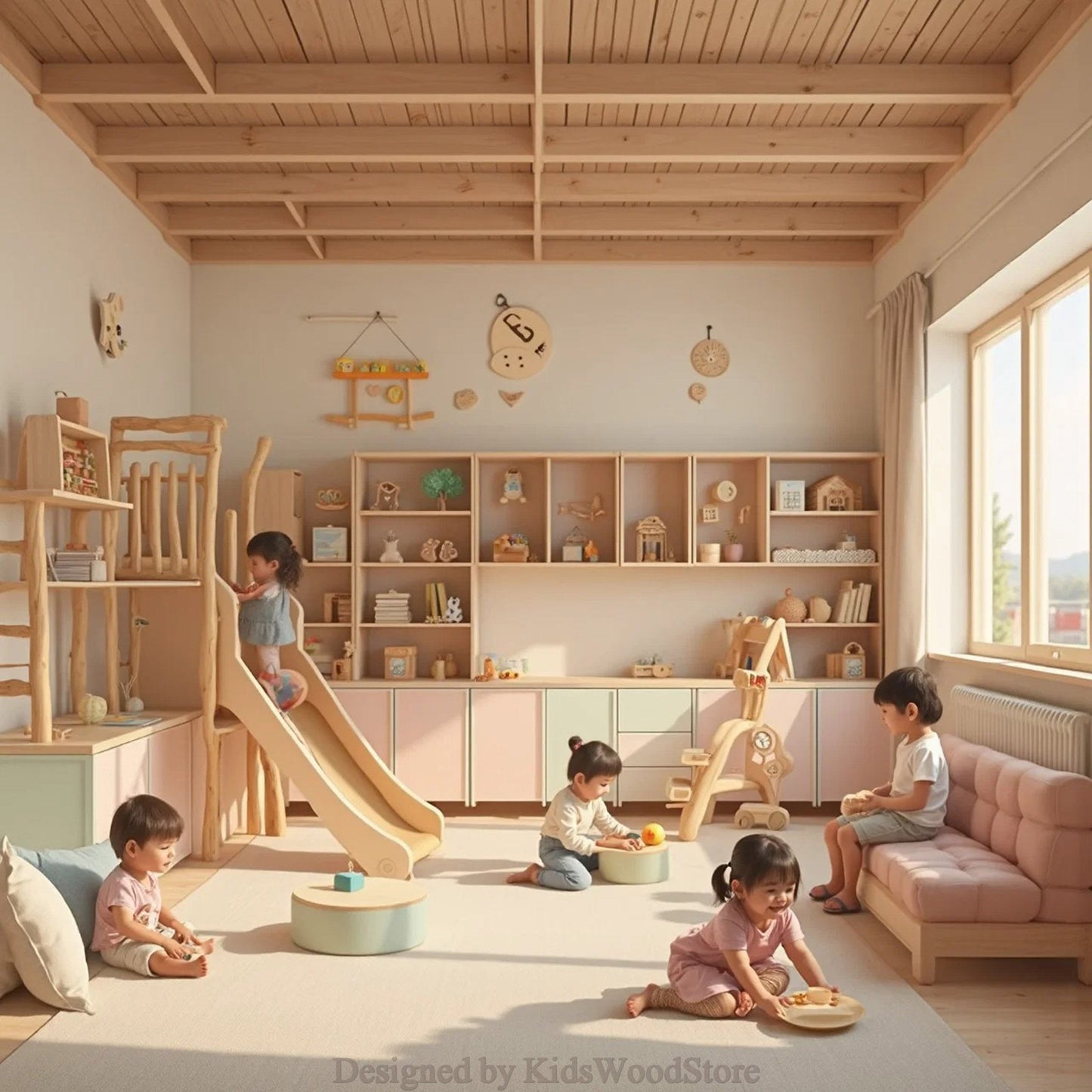 Kids Wood Store - Benzersiz Ahşap Çocuk Mobilyaları ve Oyun Alanları