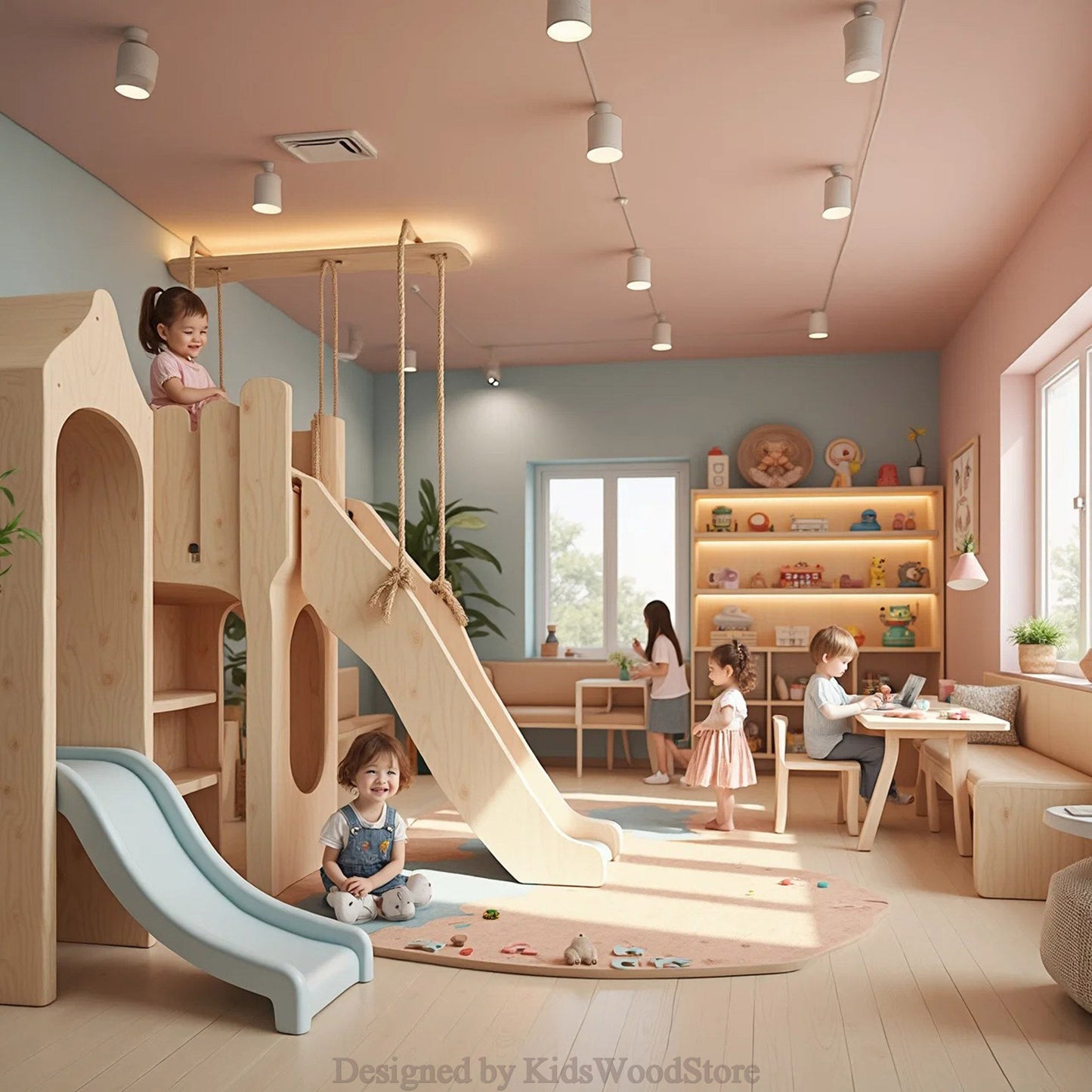 Kids Wood Store - Benzersiz Ahşap Çocuk Mobilyaları ve Oyun Alanları