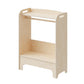 Handcrafted Wooden Montessori Open Wardrobe | Scandinavian Design - Birch