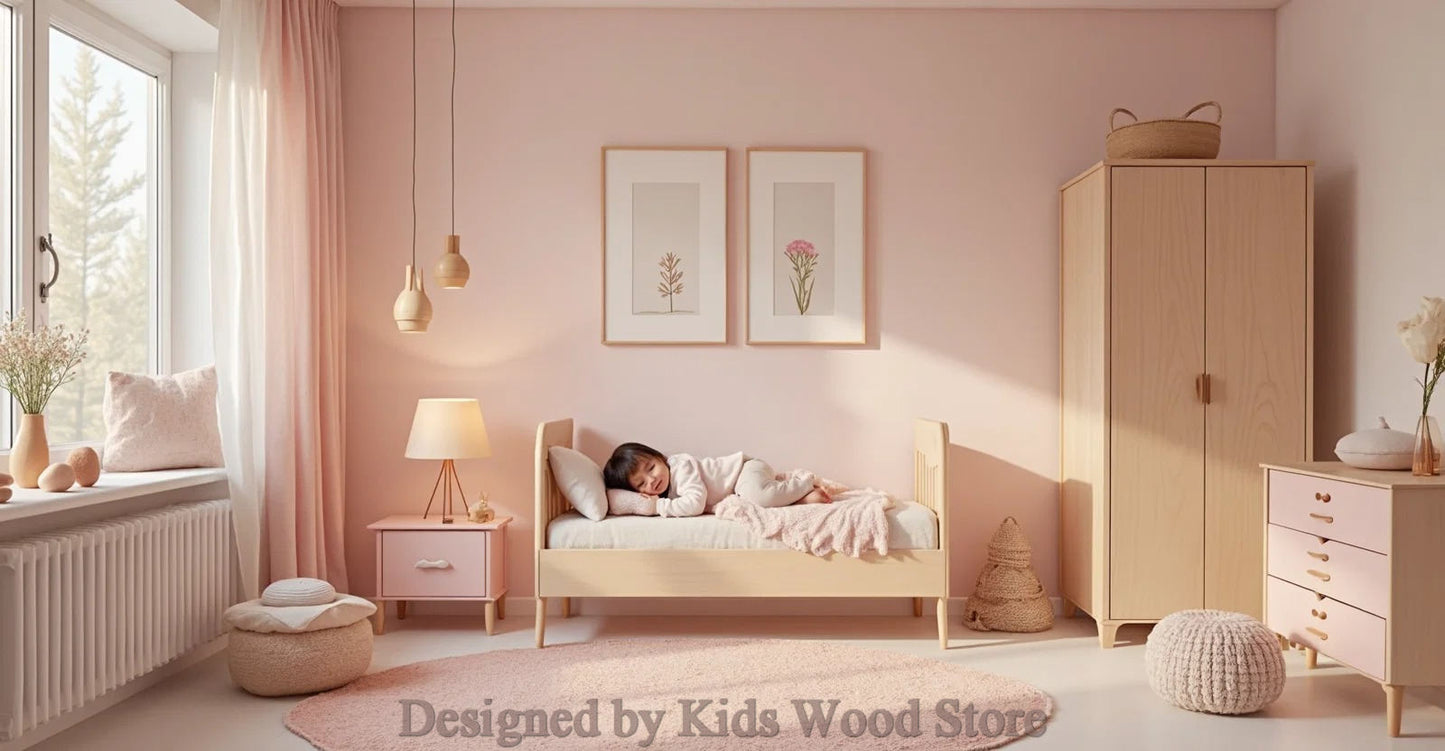 Anpassbare Kinderzimmer im skandinavischen Stil | Kids Wood Store