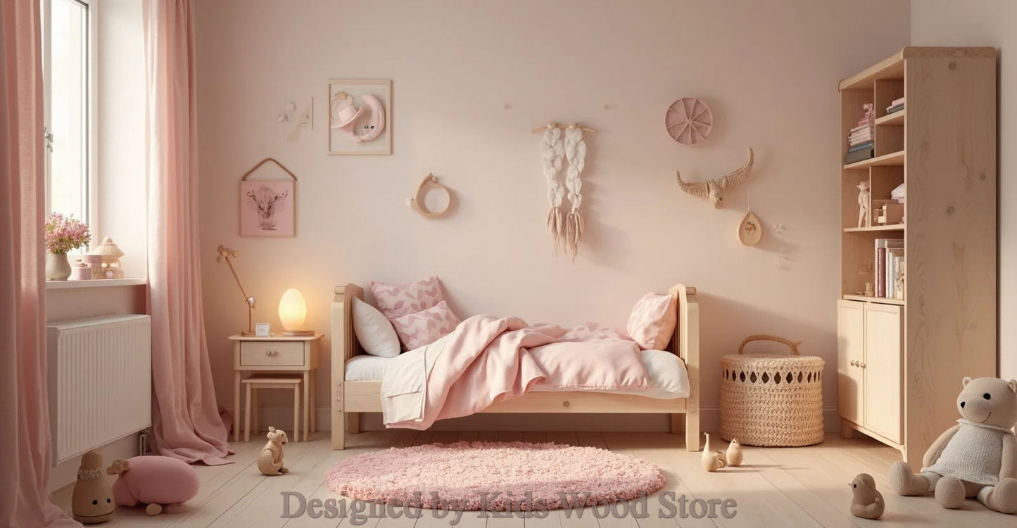 Anpassbare Kinderzimmer im skandinavischen Stil | Kids Wood Store