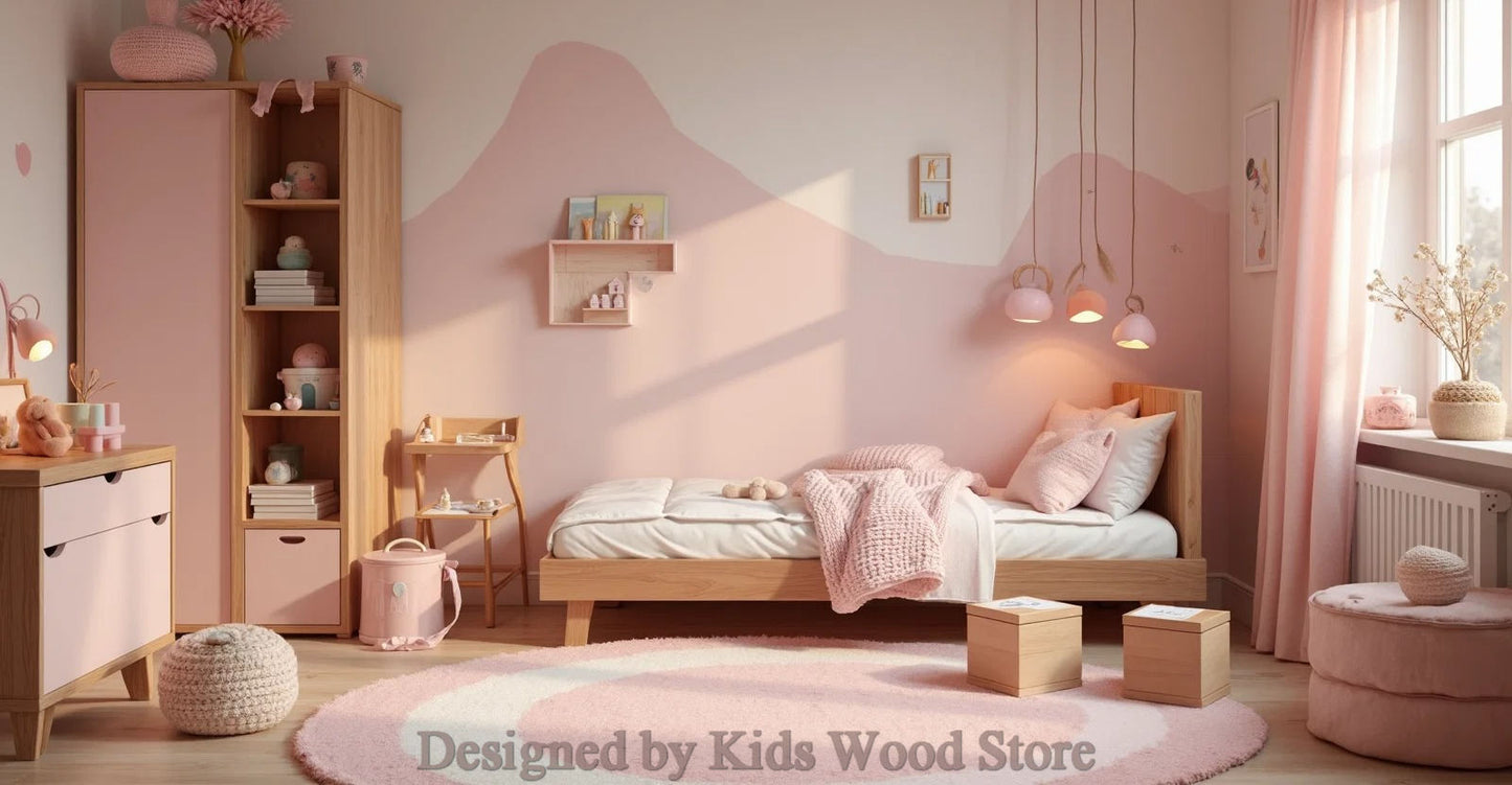 Anpassbare Kinderzimmer im skandinavischen Stil | Kids Wood Store