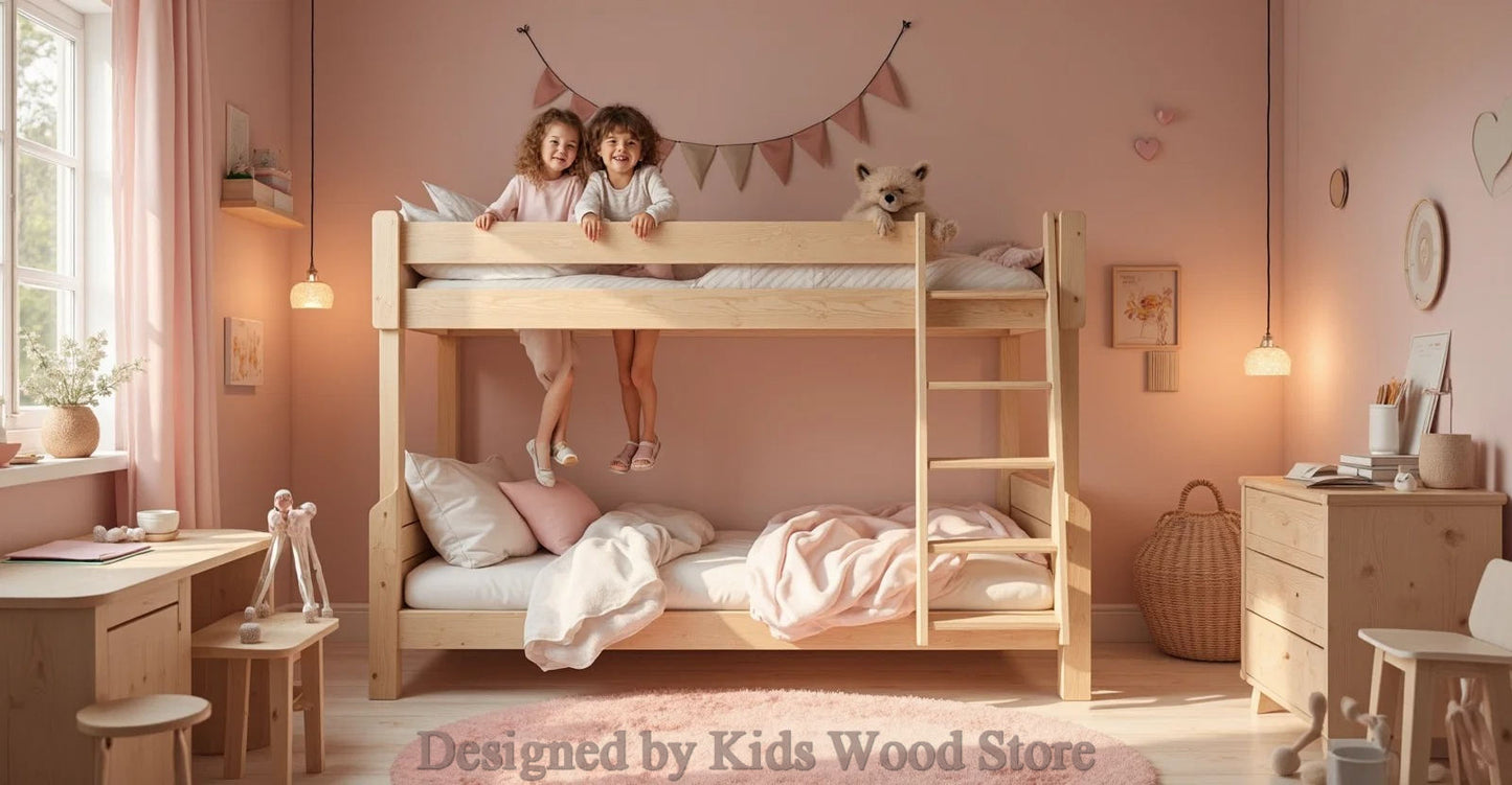 Anpassbare Kinderzimmer im skandinavischen Stil | Kids Wood Store