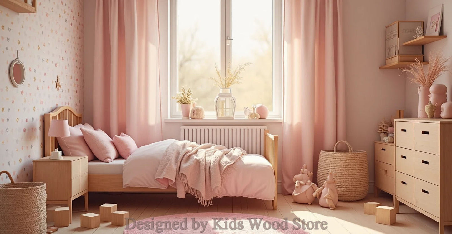 Anpassbare Kinderzimmer im skandinavischen Stil | Kids Wood Store