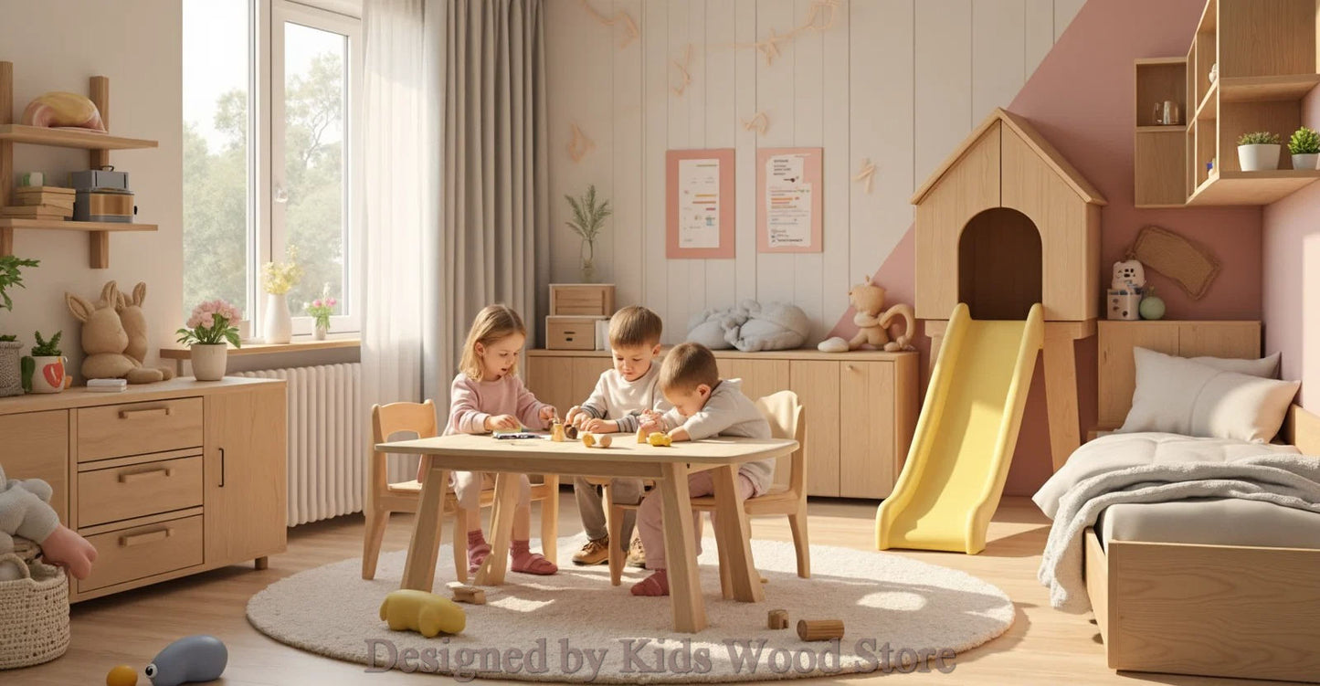 Özelleştirilebilir Modern Tarz Çocuk Odaları | Kids Wood Store