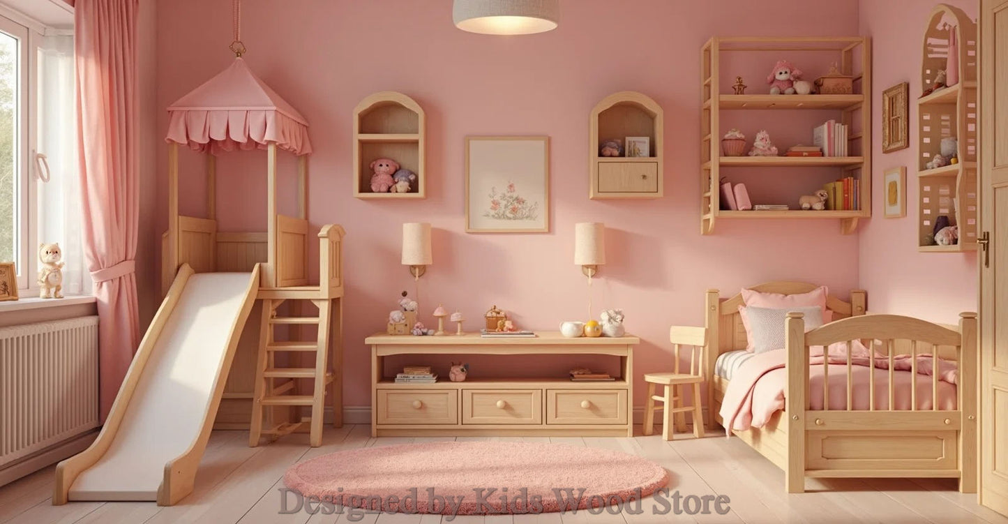 Customizable American-Style Children’s Rooms | Kids Wood Store