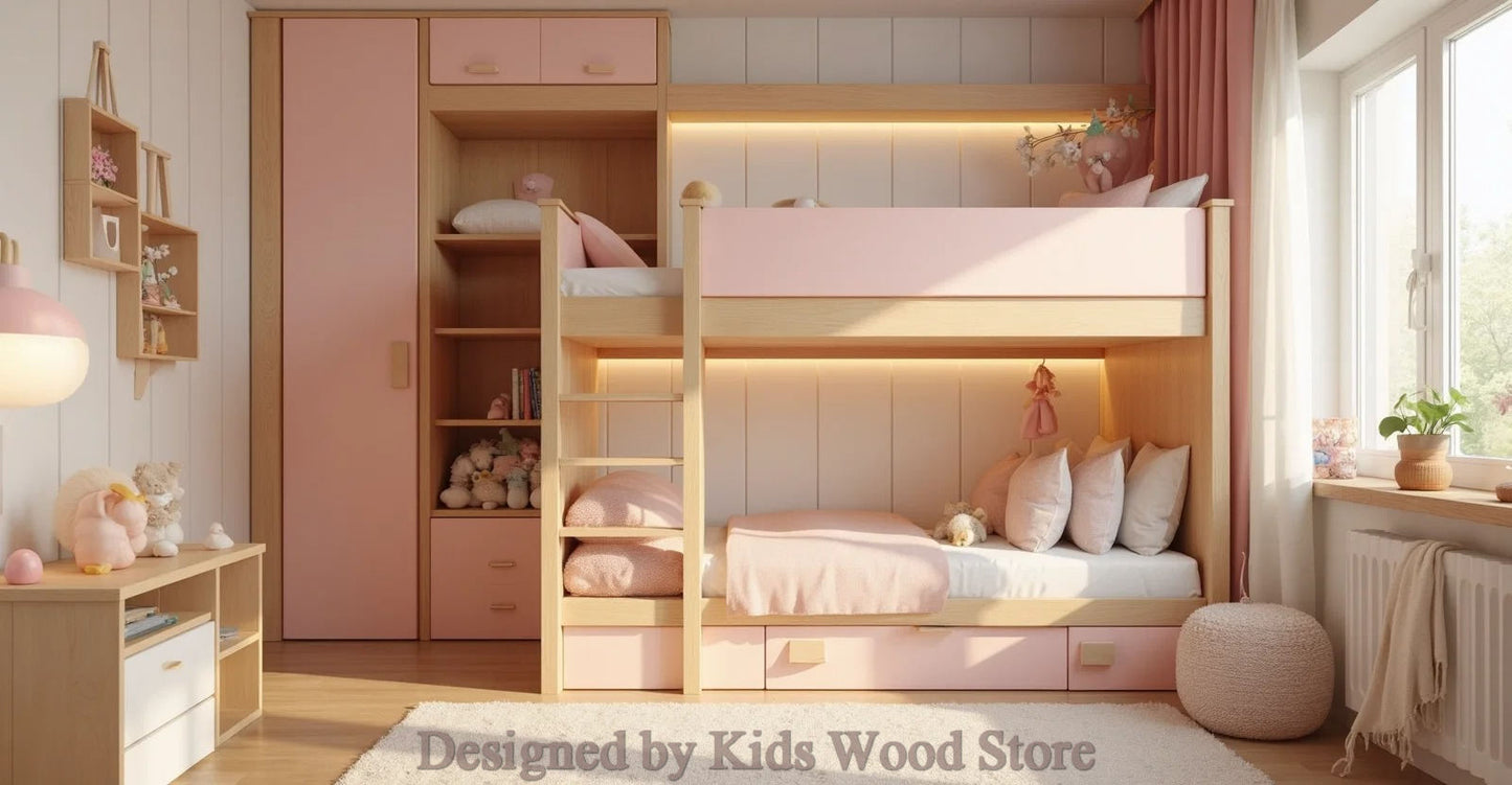 Özelleştirilebilir Modern Tarz Çocuk Odaları | Kids Wood Store