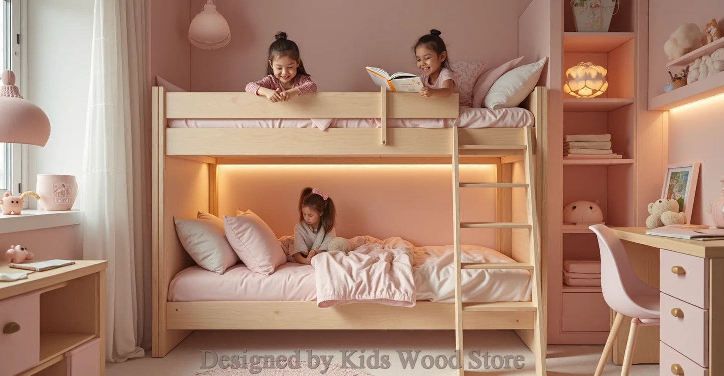 Özelleştirilebilir Modern Tarz Çocuk Odaları | Kids Wood Store