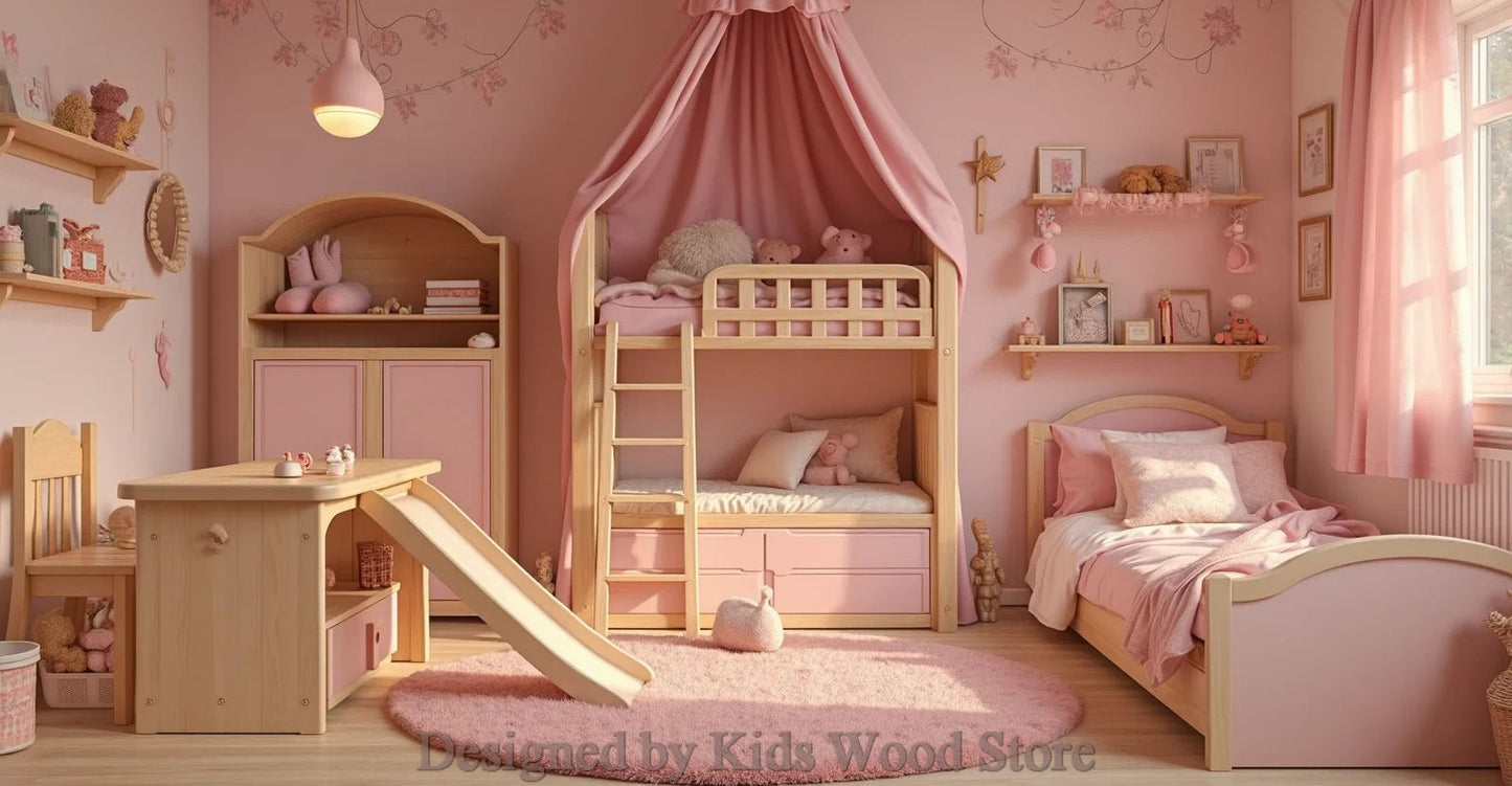 Customizable American-Style Children’s Rooms | Kids Wood Store