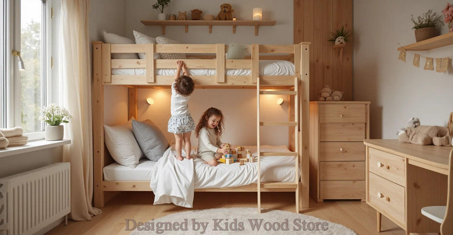 Özelleştirilebilir İskandinav Tarzı Çocuk Odaları | Kids Wood Store