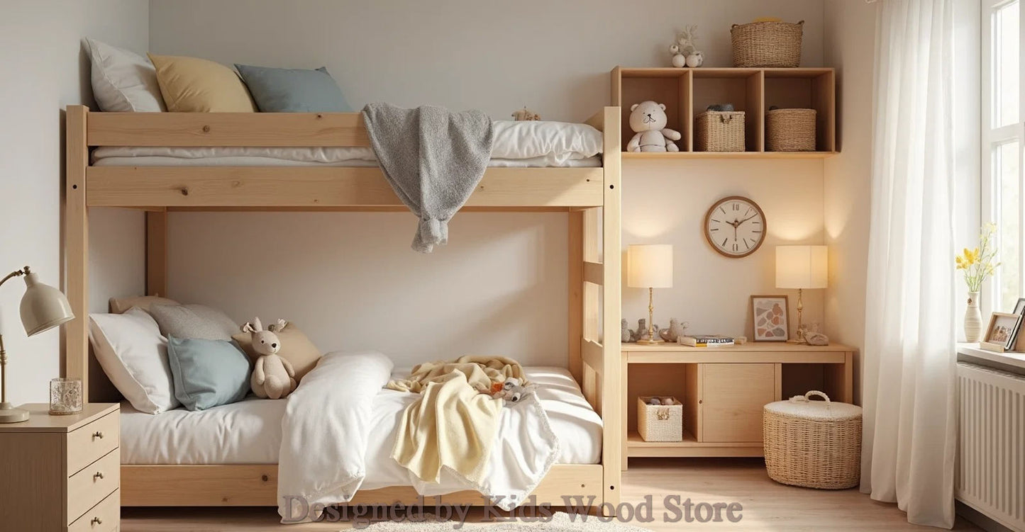 Customizable Scandinavian-Style Children’s Rooms | Kids Wood Store