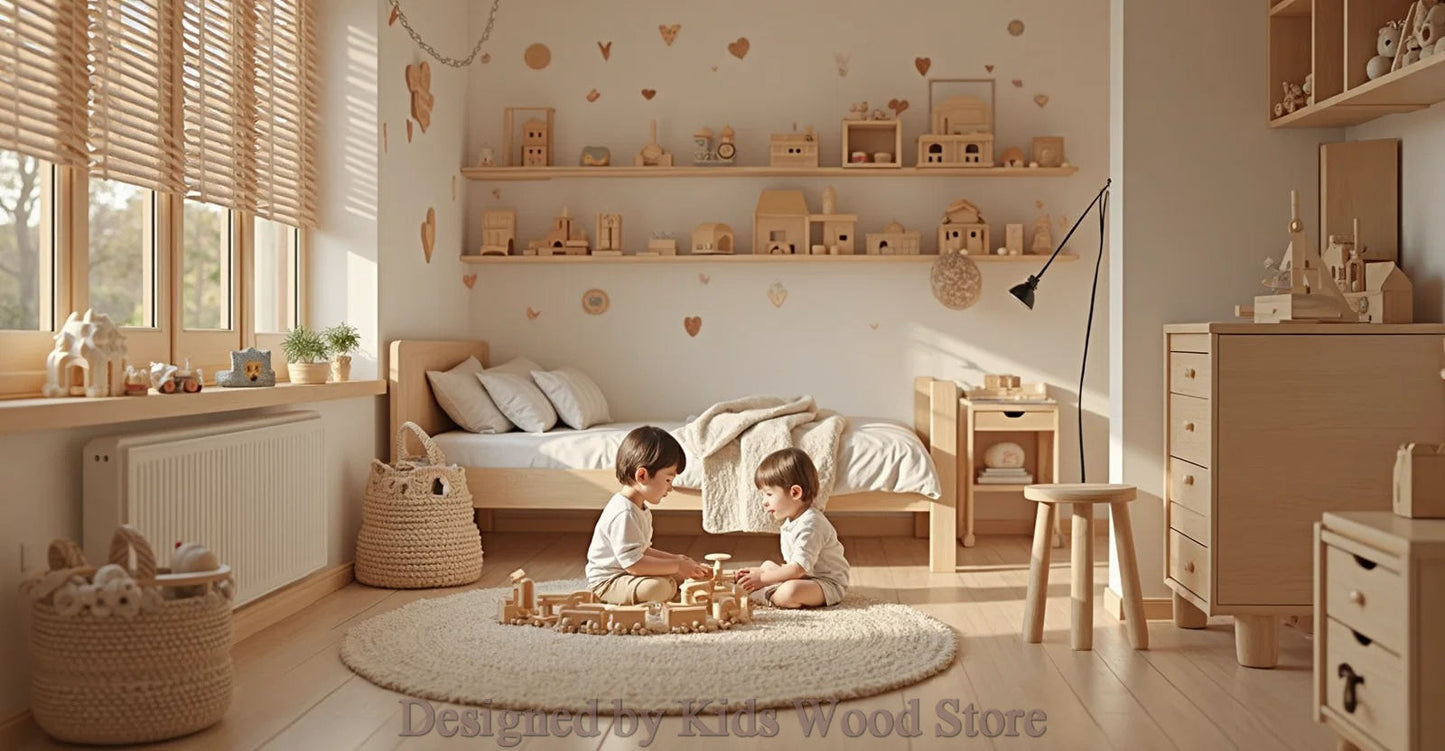 Customizable Scandinavian-Style Children’s Rooms | Kids Wood Store