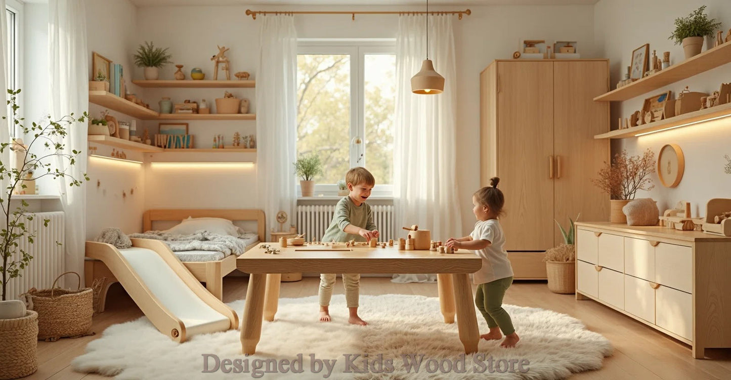 Özelleştirilebilir İskandinav Tarzı Çocuk Odaları | Kids Wood Store