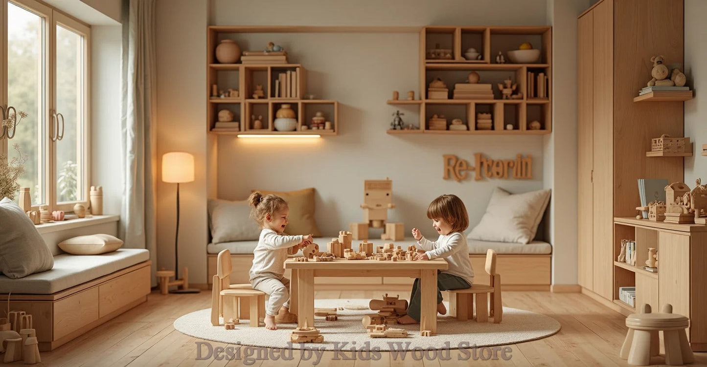 Özelleştirilebilir İskandinav Tarzı Çocuk Odaları | Kids Wood Store