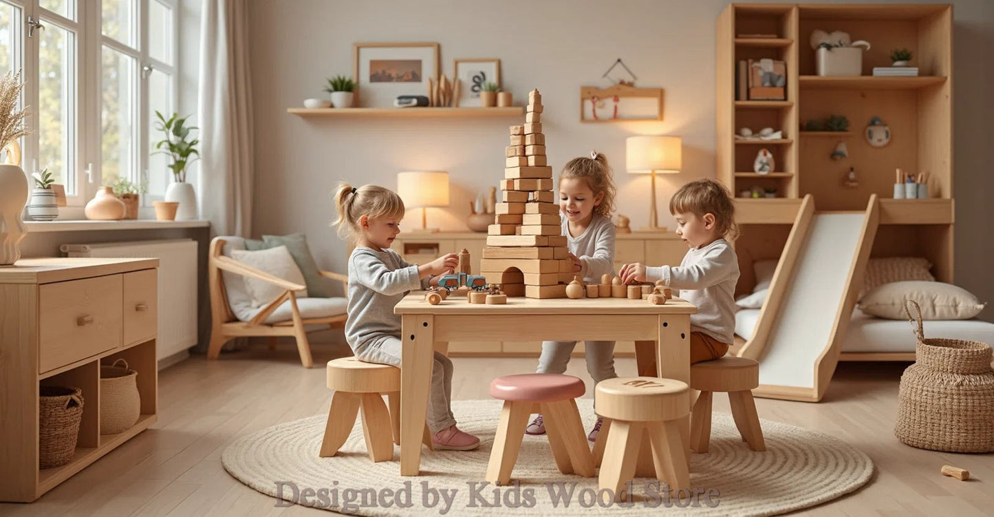 Özelleştirilebilir İskandinav Tarzı Çocuk Odaları | Kids Wood Store