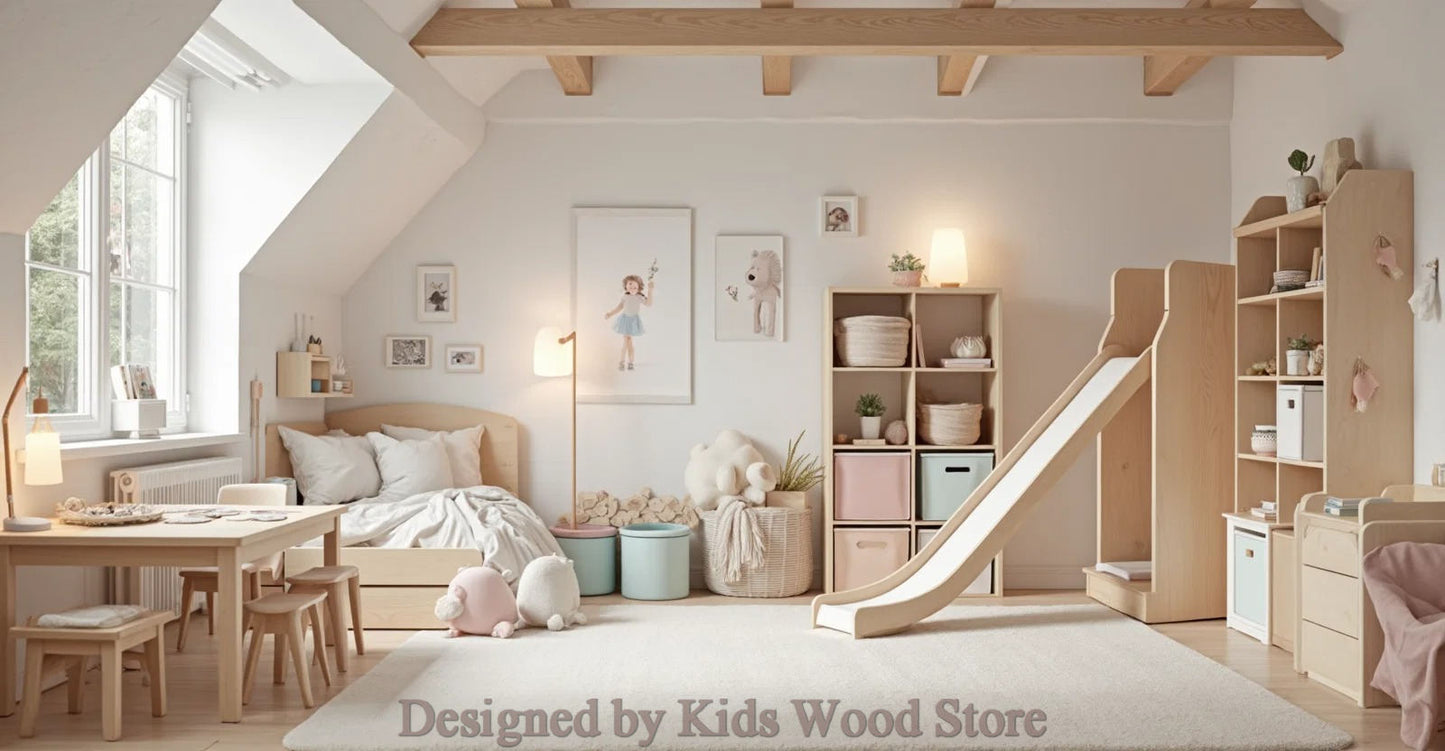 Özelleştirilebilir İskandinav Tarzı Çocuk Odaları | Kids Wood Store