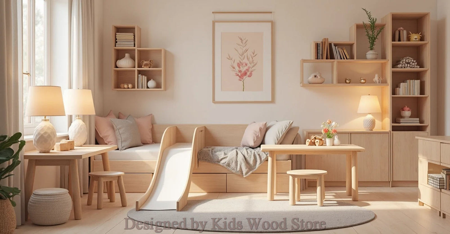 Özelleştirilebilir Modern Tarz Çocuk Odaları | Kids Wood Store