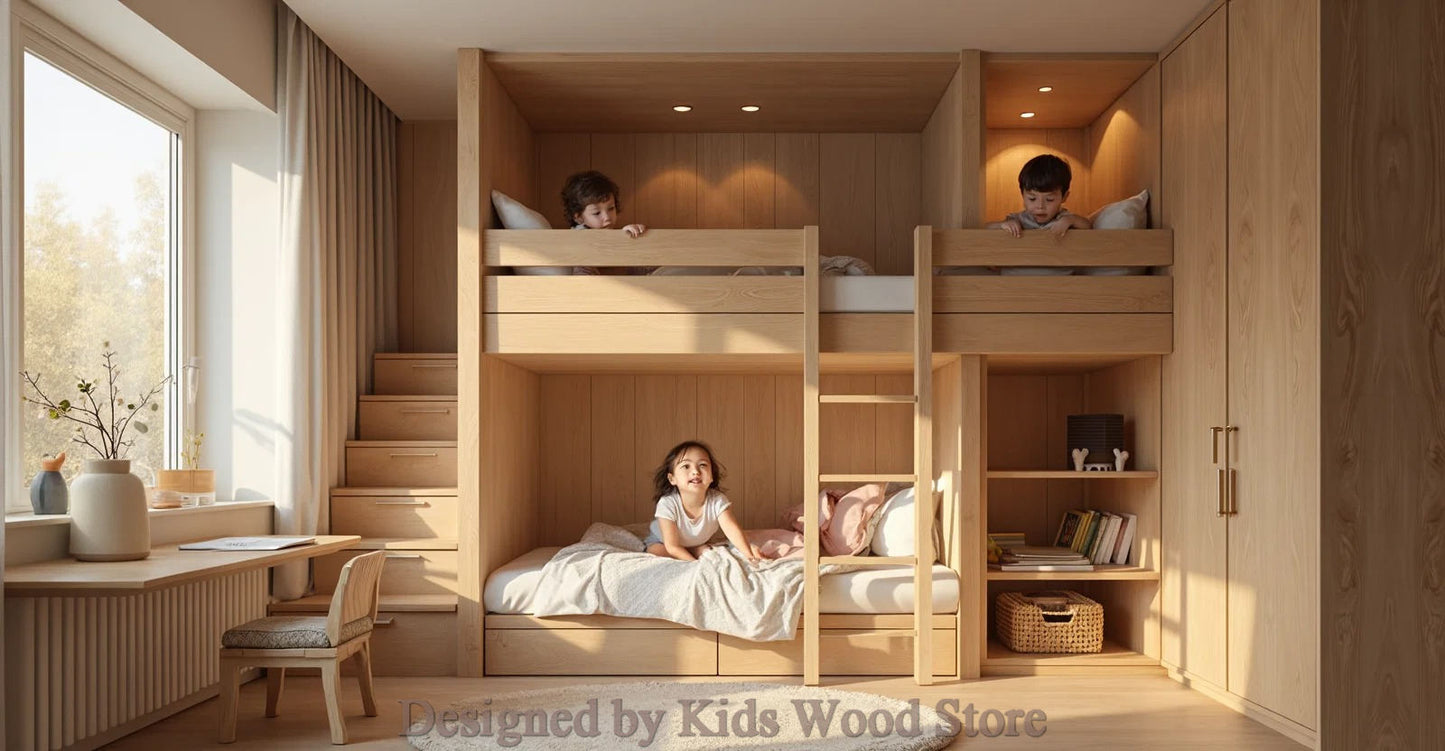 Customizable Modern-Style Children’s Rooms | Kids Wood Store