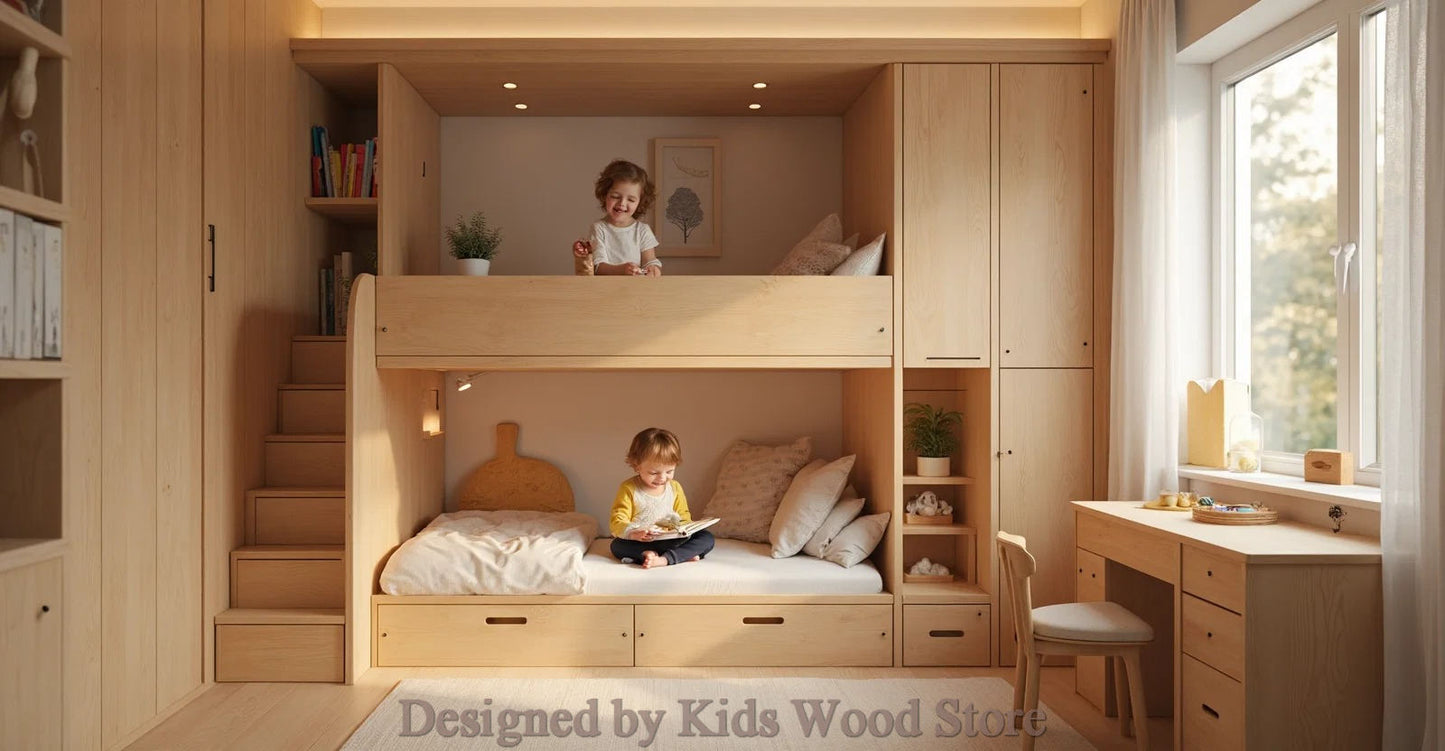 Customizable Modern-Style Children’s Rooms | Kids Wood Store