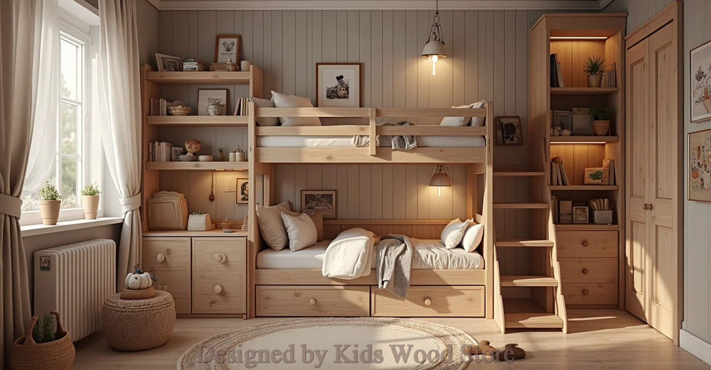 Customizable American-Style Children’s Rooms | Kids Wood Store